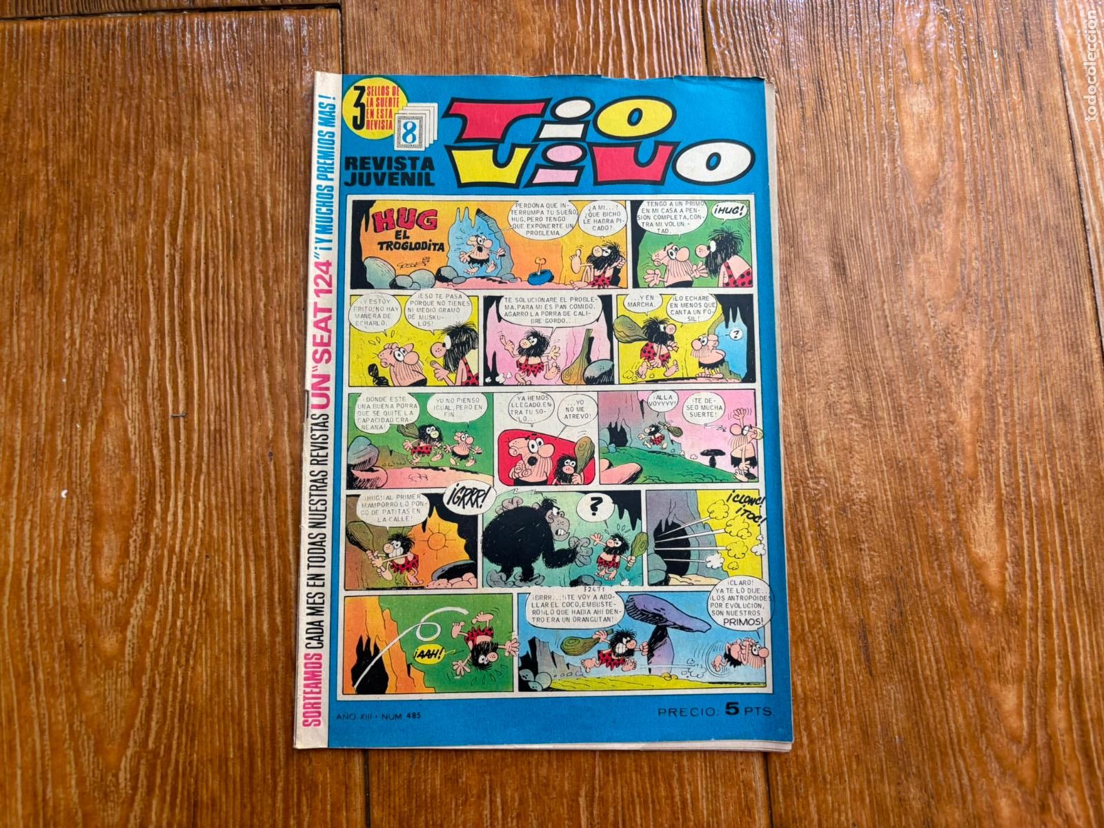 Tebeos: TIO VIVO N&ordm; 485 EDITORIAL BRUGUERA ORIGINAL