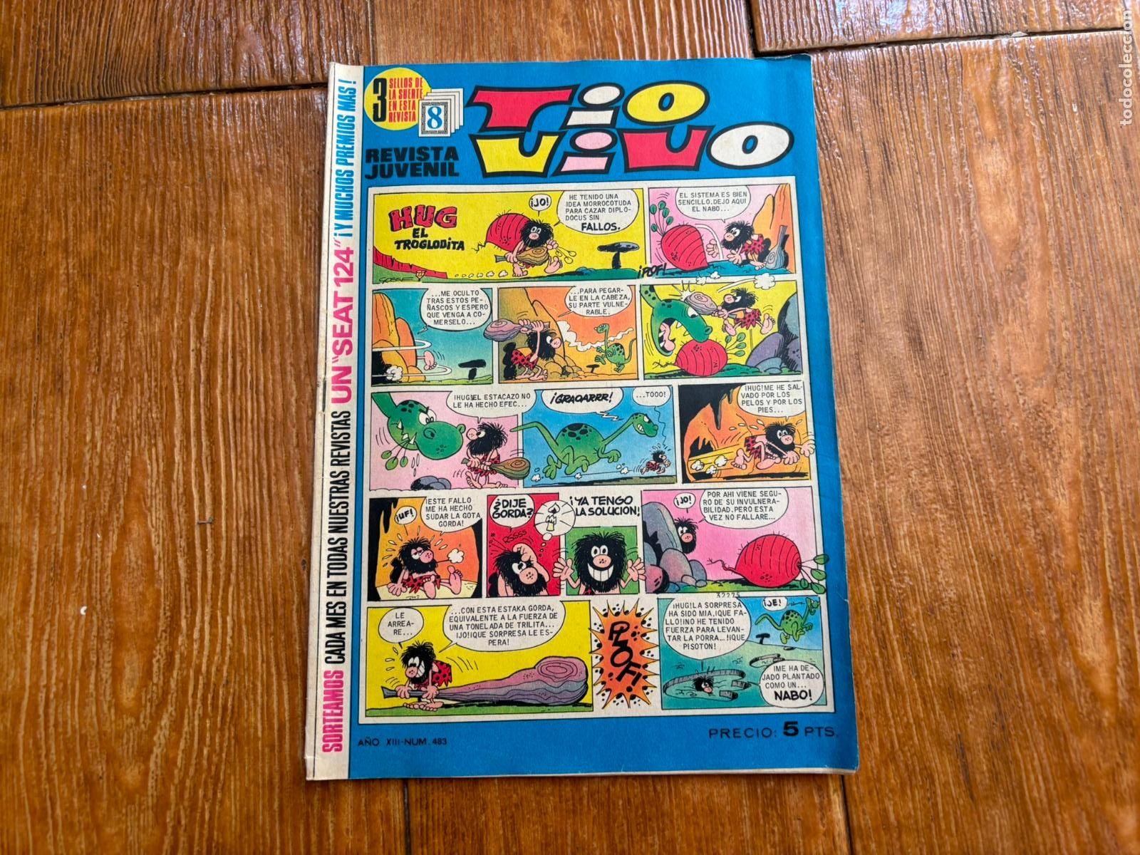 Tebeos: TIO VIVO N&ordm; 483 EDITORIAL BRUGUERA ORIGINAL