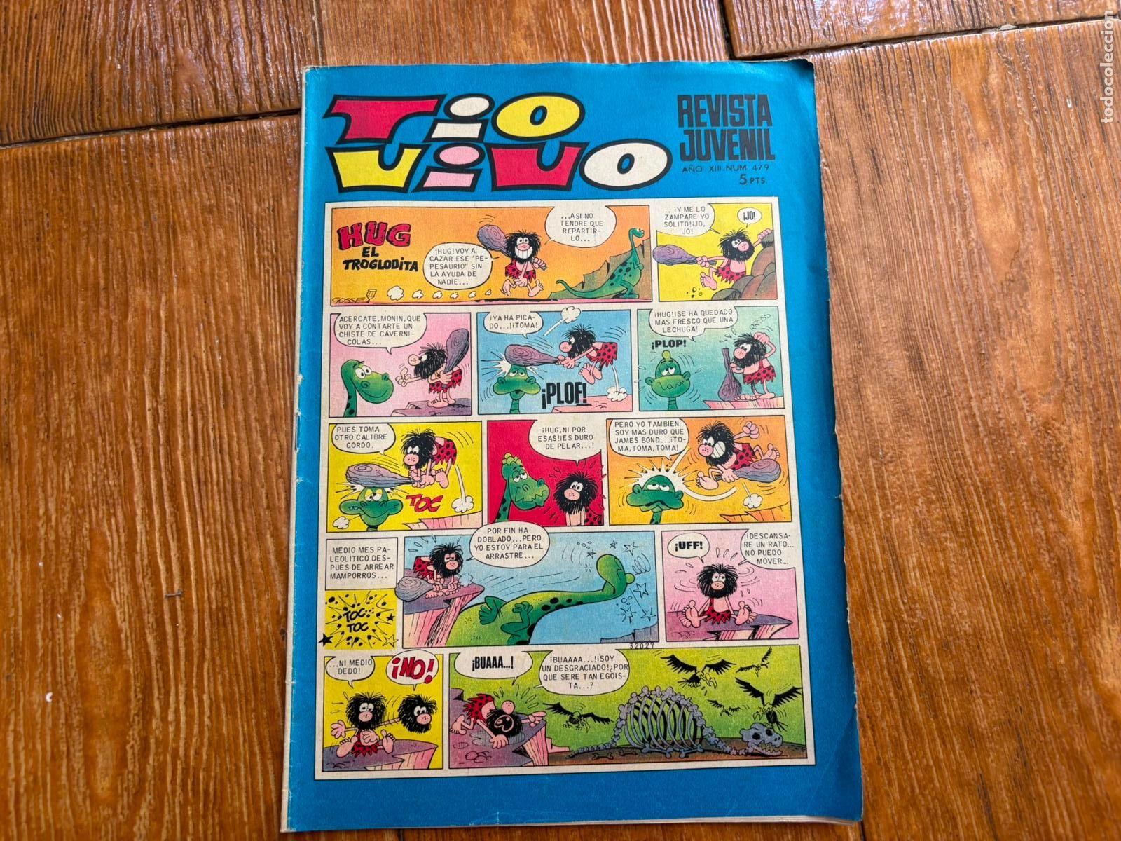 Tebeos: TIO VIVO N&ordm; 479 EDITORIAL BRUGUERA ORIGINAL