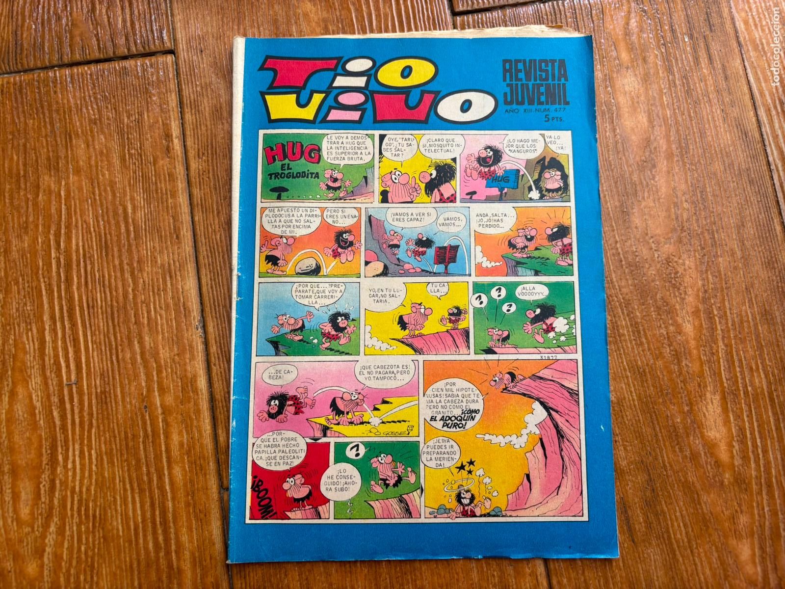 Tebeos: TIO VIVO N&ordm; 477 EDITORIAL BRUGUERA ORIGINAL