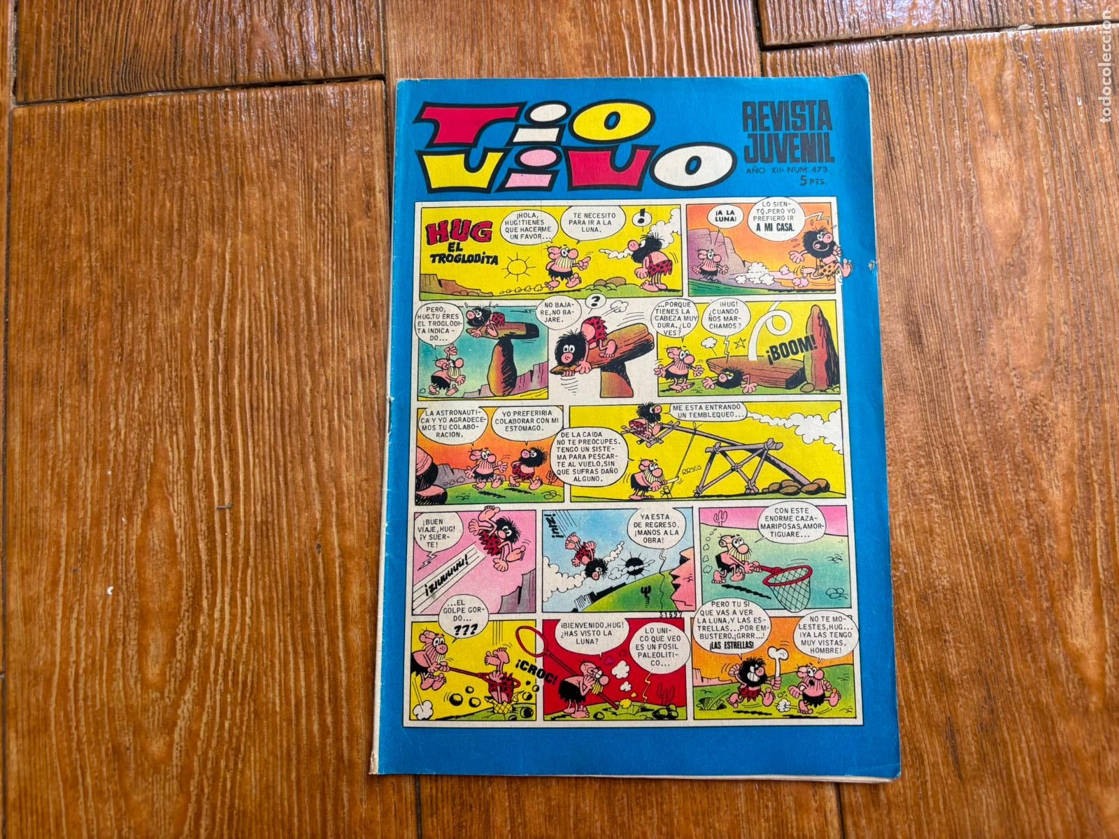 Tebeos: TIO VIVO N&ordm; 473 EDITORIAL BRUGUERA ORIGINAL