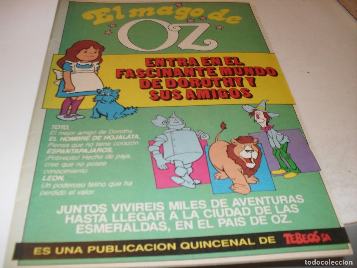 Tebeos: (REF.95),BELLA LAMINA CON PUBLCIDAD DEL MAGO DE OZ+MAGO ARRATUS,EDICIONES B,1987