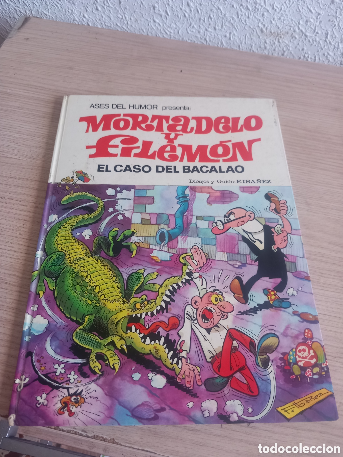 BDs: MORTADELO EL CASO DEL BACALAO 1971,,VER FOTOS