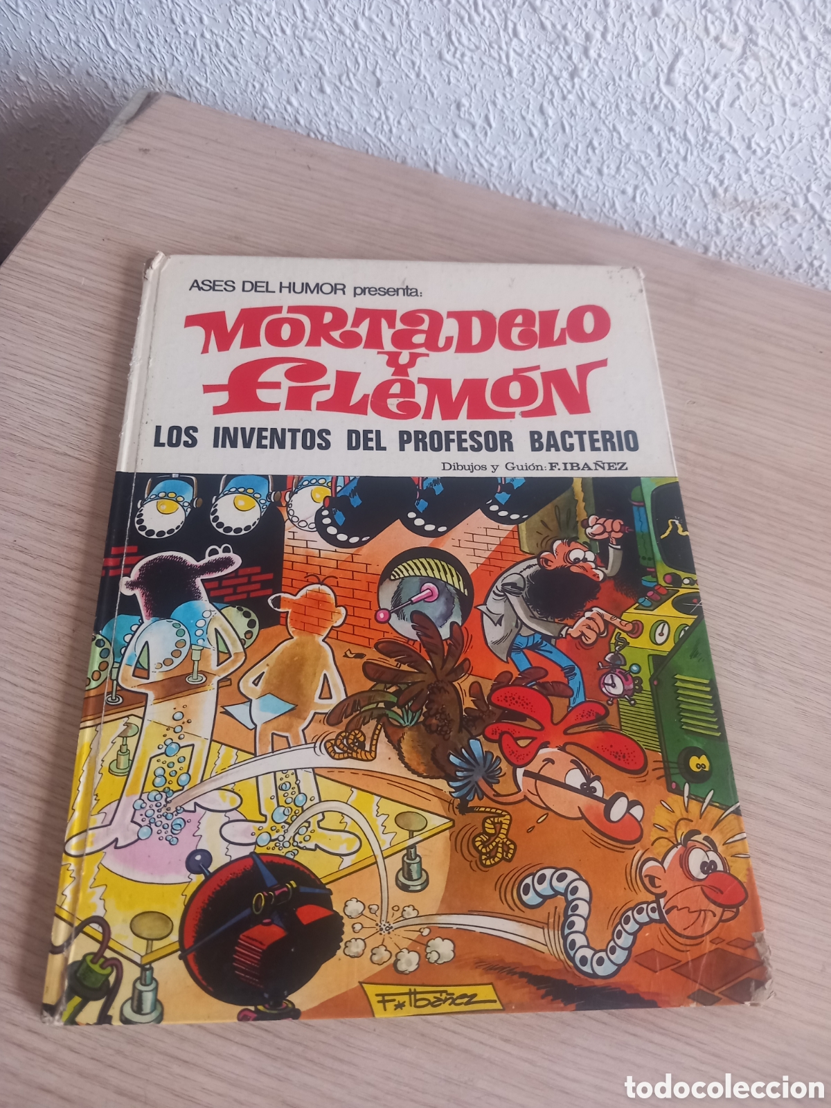 Tebeos: MORTADELO LOS INVENTOS DEL PROFESOR BACTERIO 1972,,VER FOTOS