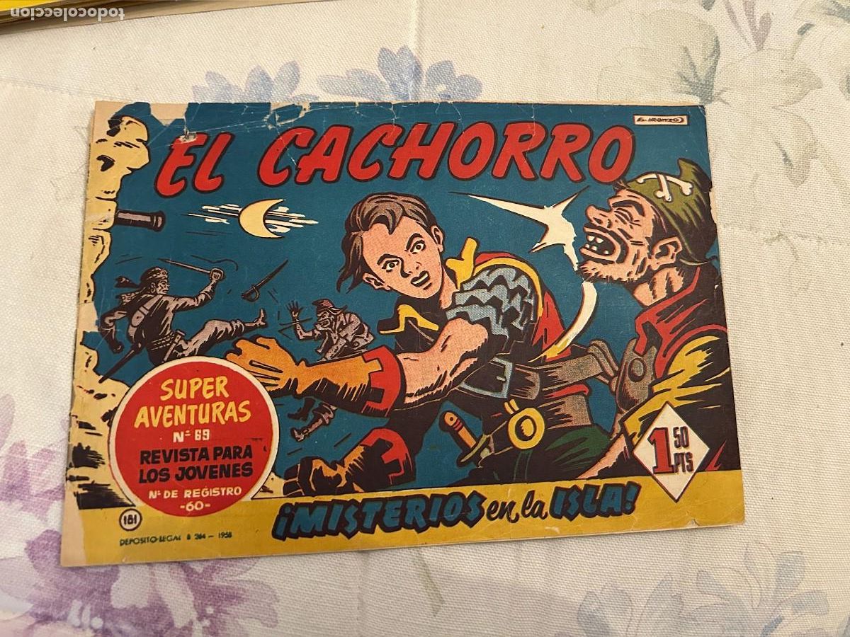 Tebeos: EL CACHORRO N&ordm; 181 CON ALGUNA PERDIDA DE PAPEL E PORTADA COMO SE VE