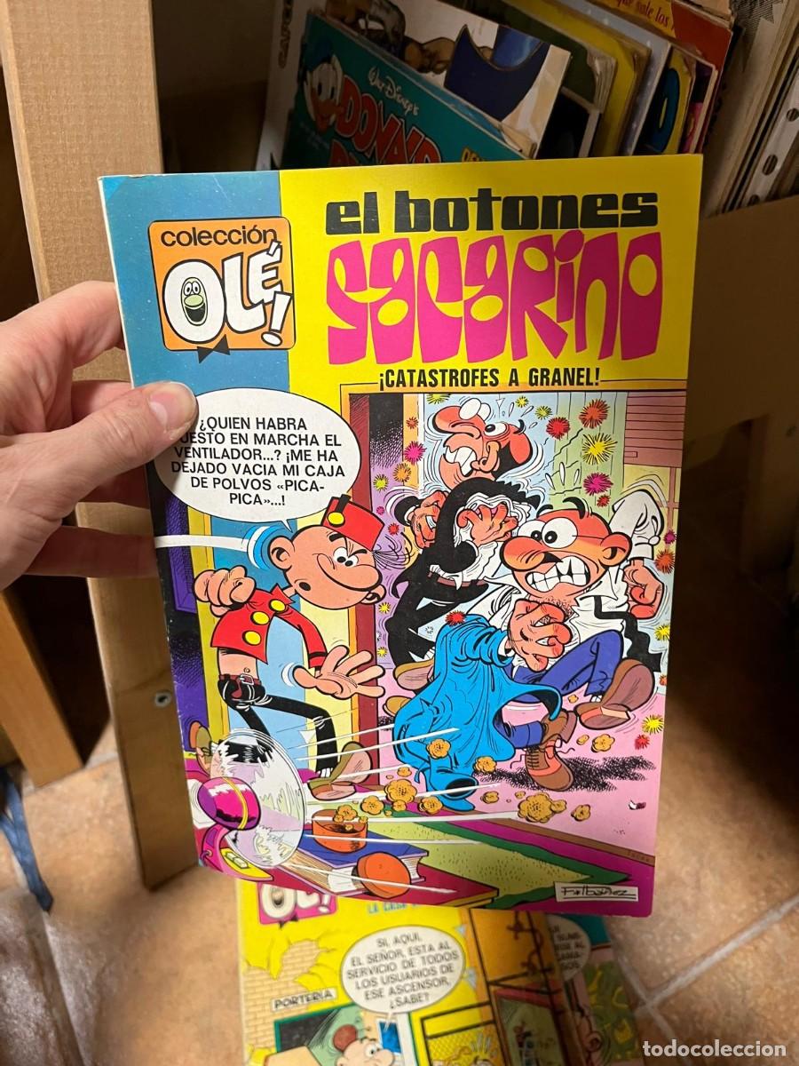 Tebeos: C&Oacute;MIC El botones Sacarino: &iexcl;Cat&aacute;strofes a granel! &ndash; Francisco Ib&aacute;&ntilde;ez. C&oacute;mic de humor. ole