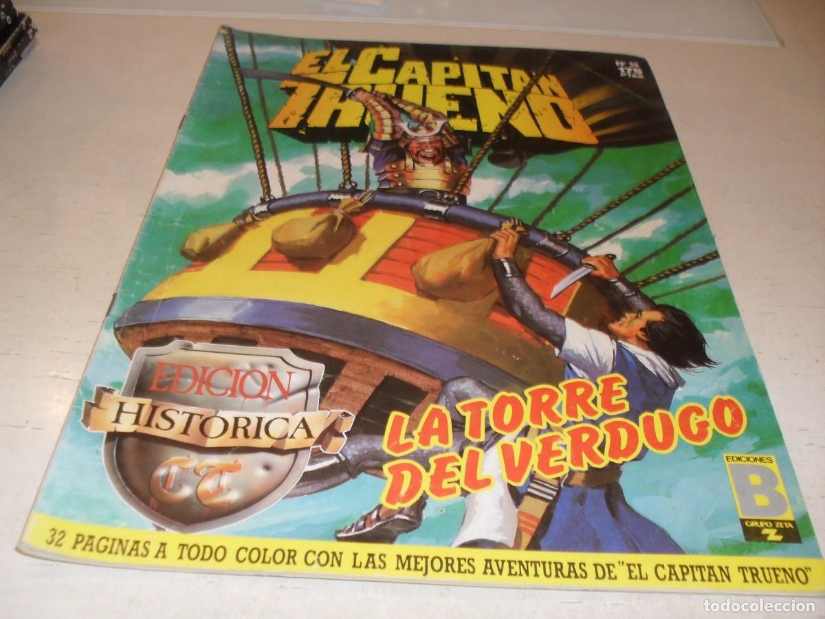 Tebeos: EL CAPITAN TRUENO,SERIE HISTORICA, N&ordm; 36,LA TORRE DEL VERDUGO,DE 148,EDICIONES B,1987