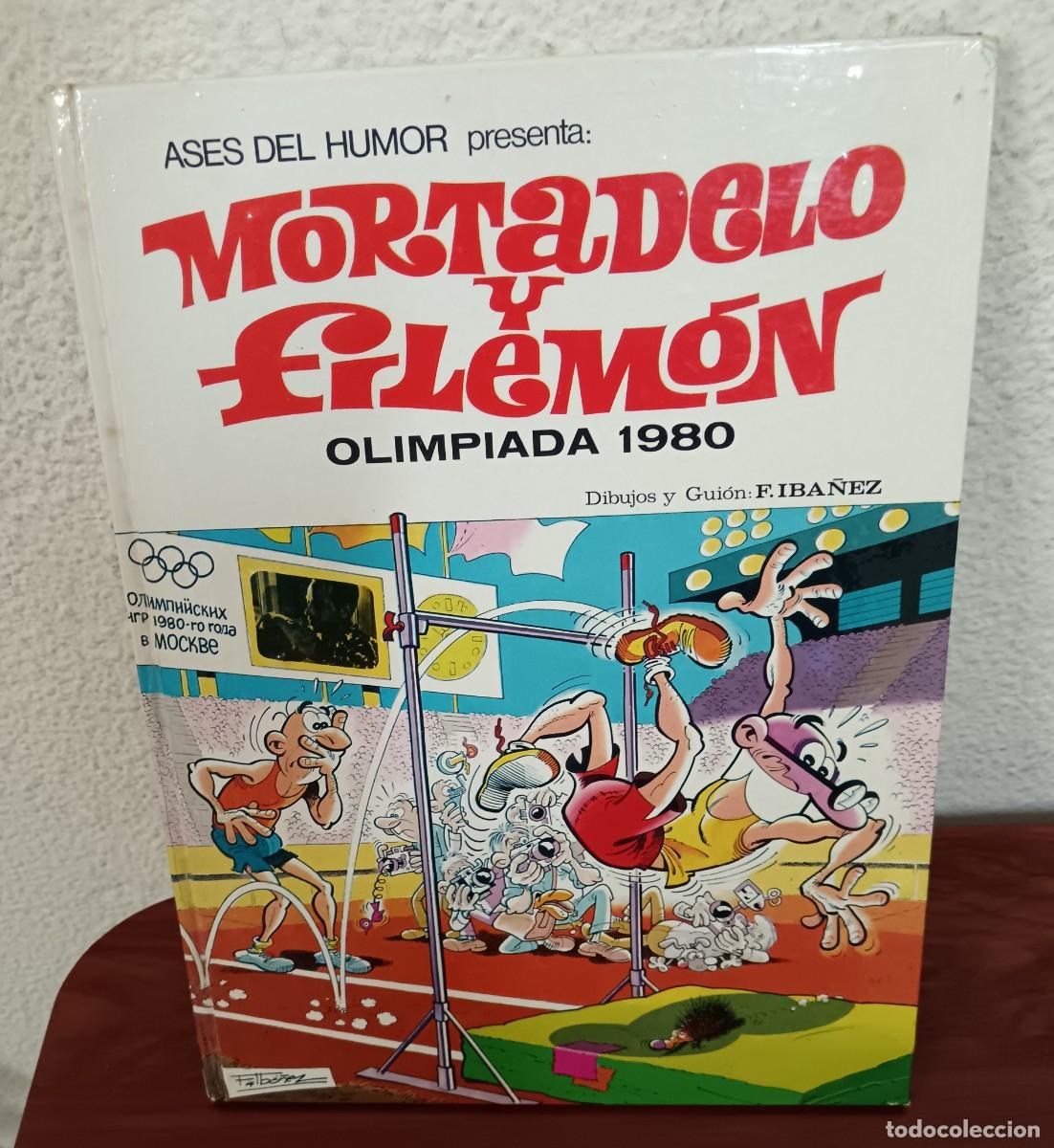 Tebeos: ASES DEL HUMOR PRESENTA MORTADELO Y FILEM&Oacute;N N&ordm; 41 OLIMPIADA 1980 EDITORIAL BRUGUERA A&Ntilde;O 1980