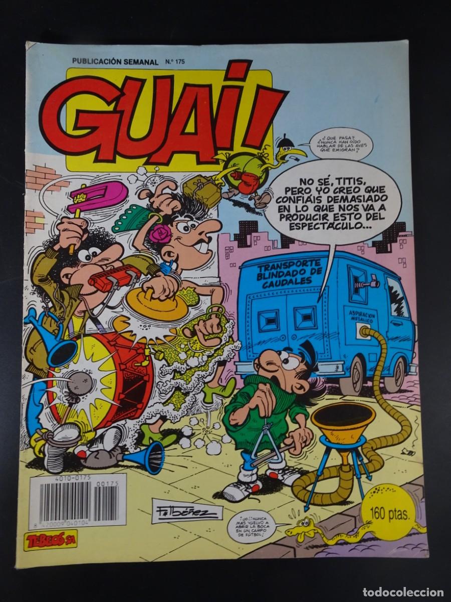 Tebeos: C&Oacute;MIC, GUAI !, PUBLICACI&Oacute;N SEMANAL N&ordm; 75 , EDICIONES JUNIOR S.A. VER FOTOS