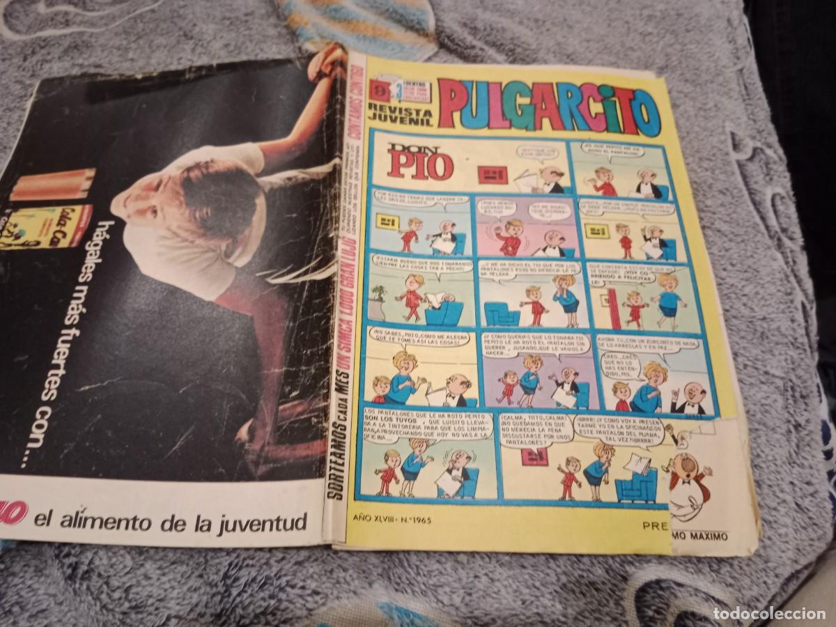 Tebeos: PULGARCITO N&ordm;1965- EDITORIAL BRUGUERA 1969