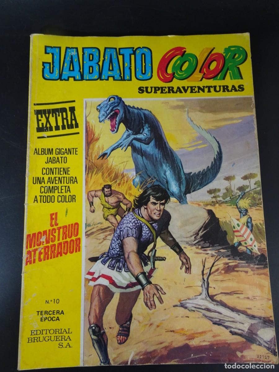 Tebeos: C&Oacute;MIC, JABATO COLOR N&ordm; 10 SUPERAVENTURAS BRUGUERA ,VER FOTOS