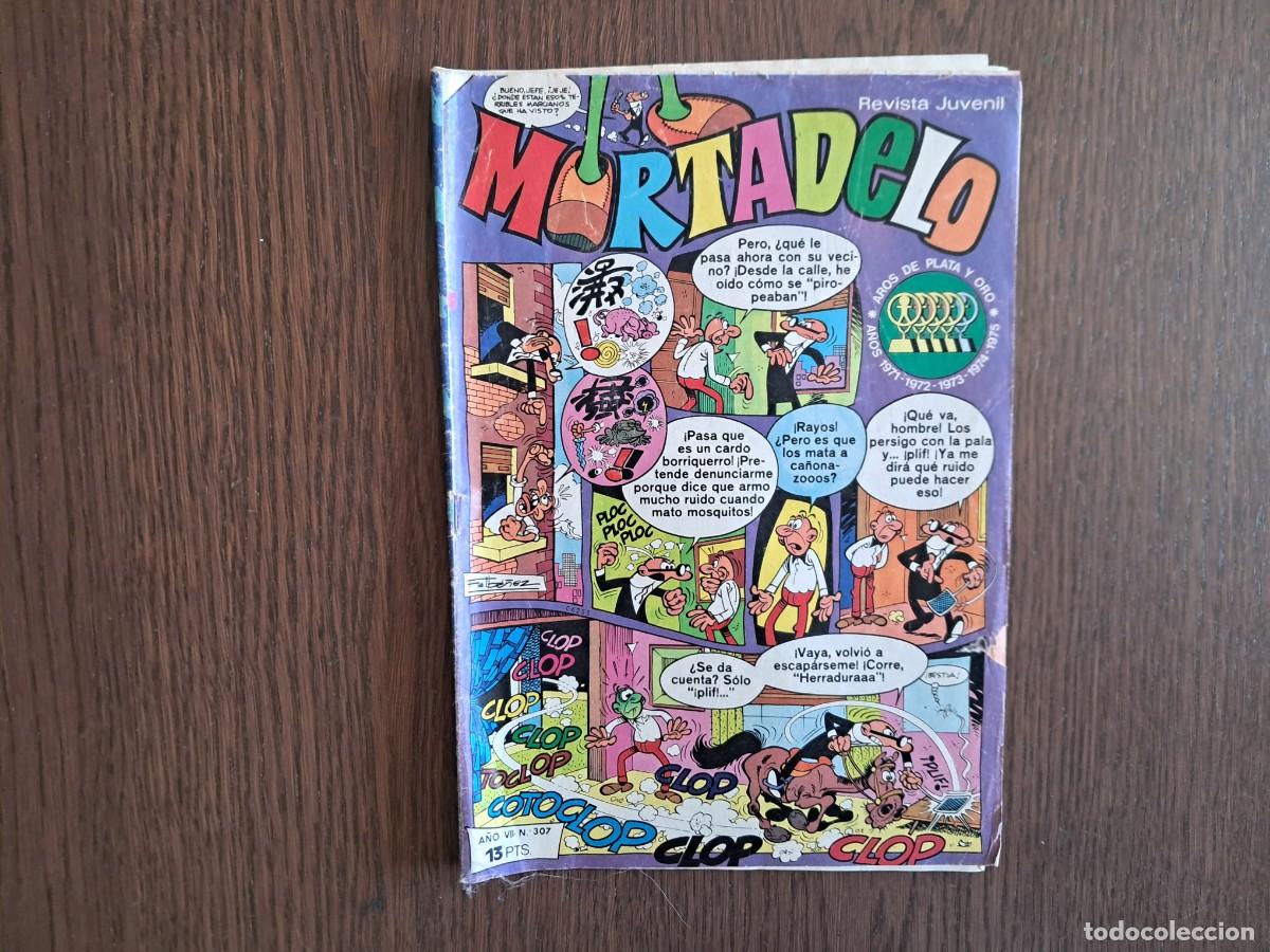 Tebeos: tebeo, c&oacute;mic, mortadelo 307. editorial bruguera,a&ntilde;o 1970.