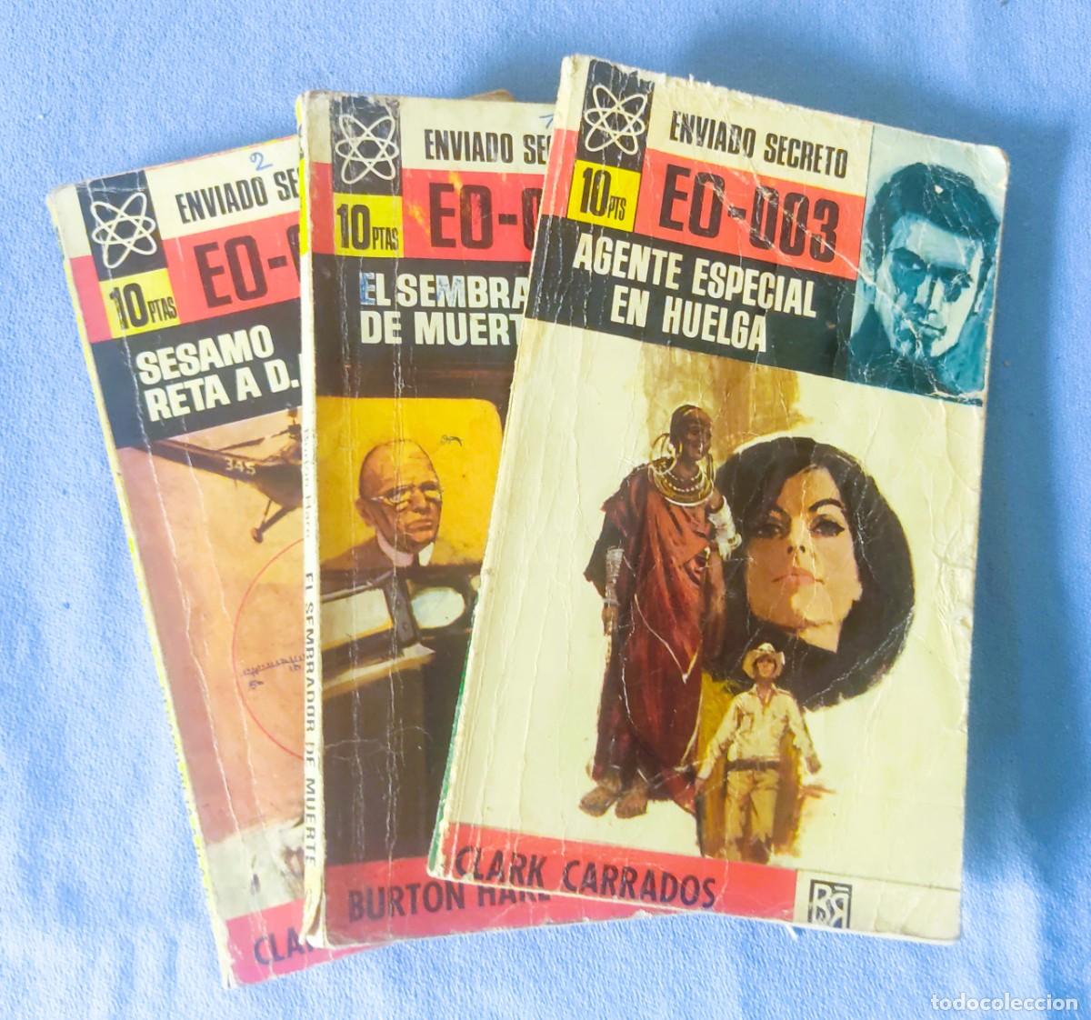 Tebeos: 3 EJEMPLARES DE ENVIADO SECRETO EDITORIAL BRUGUERA