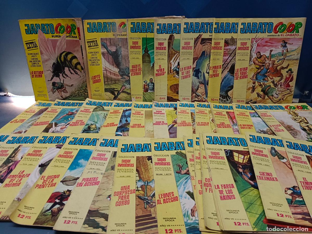 Tebeos: Jabato color, Jabato coleccion super aventuras , 33 numeros en total