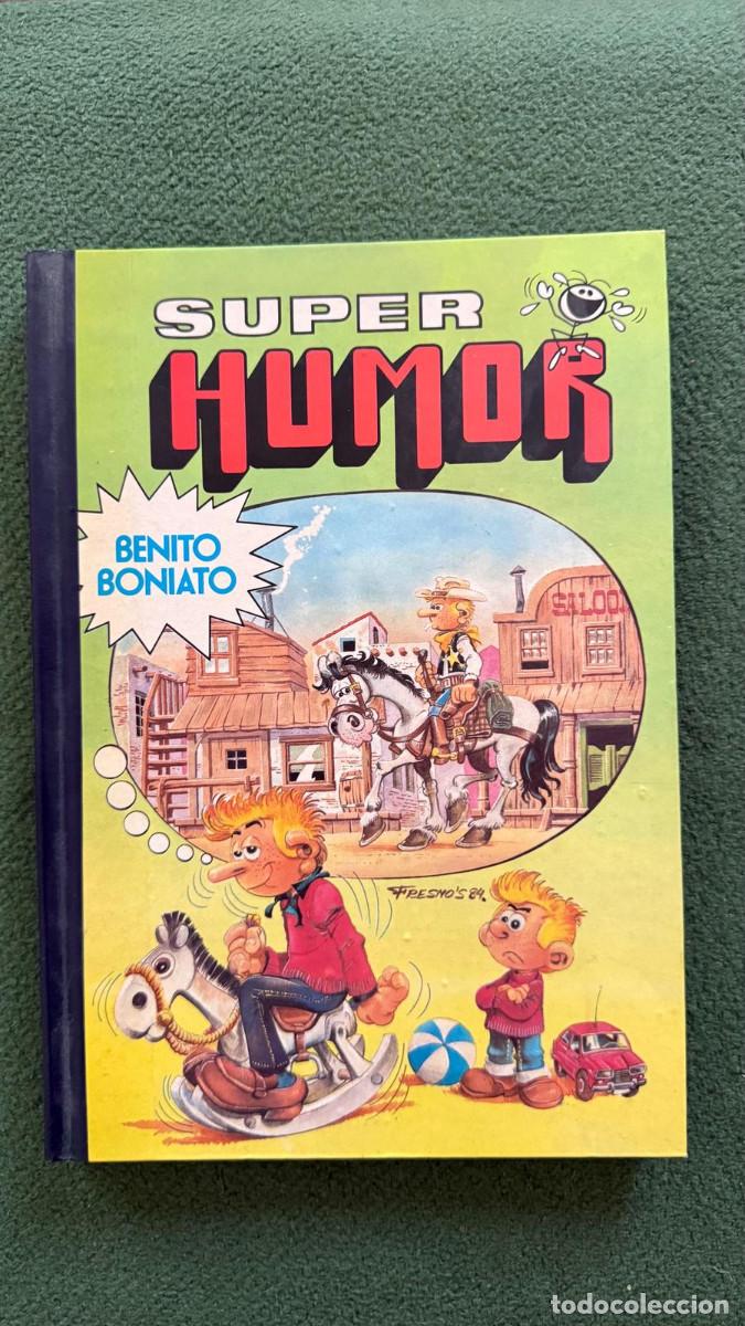 Tebeos: S&uacute;per Humor - Benito Boniato Tomo 1 (Ed. Bruguera, 1984). 1a edici&oacute;n.