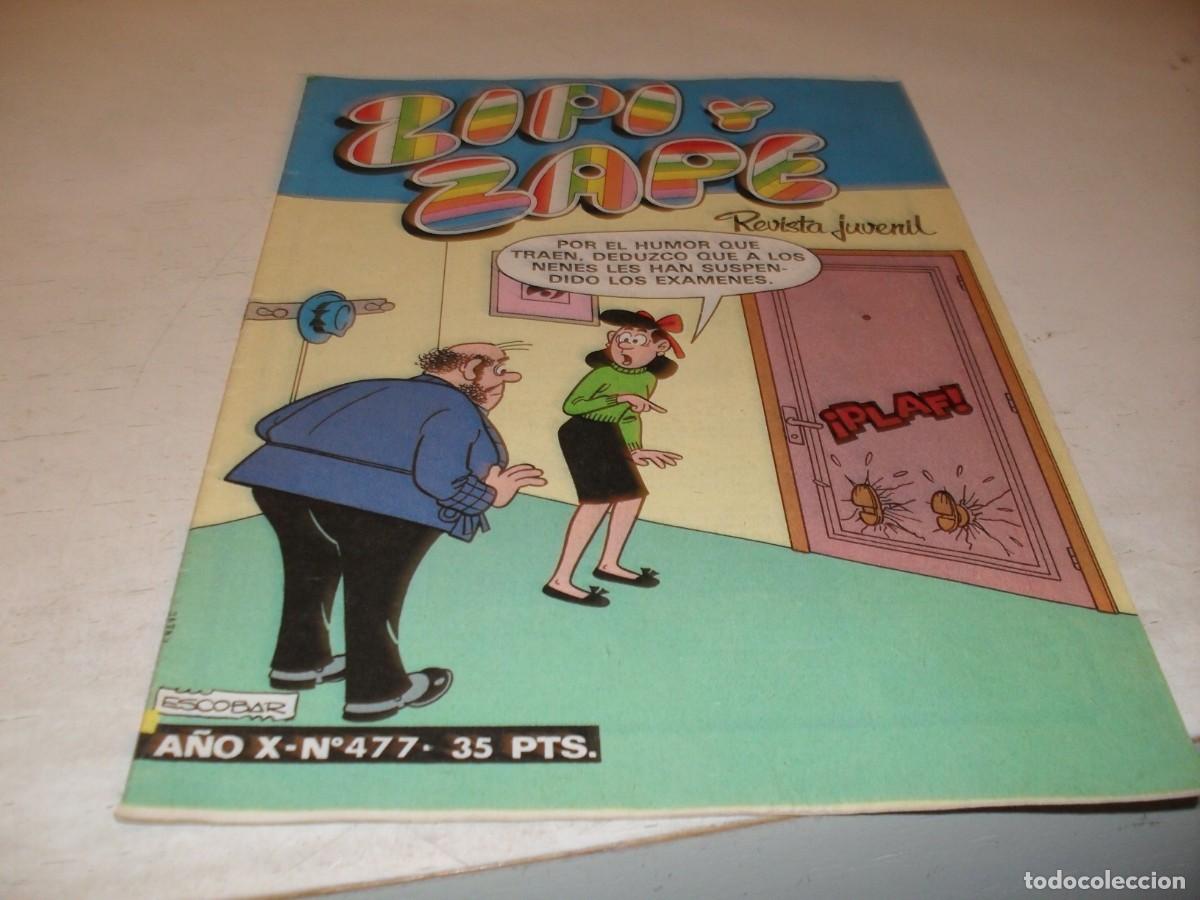 Tebeos: ZIPI Y ZAPE N&ordm; 477,DE 673,BRUGUERA,1972