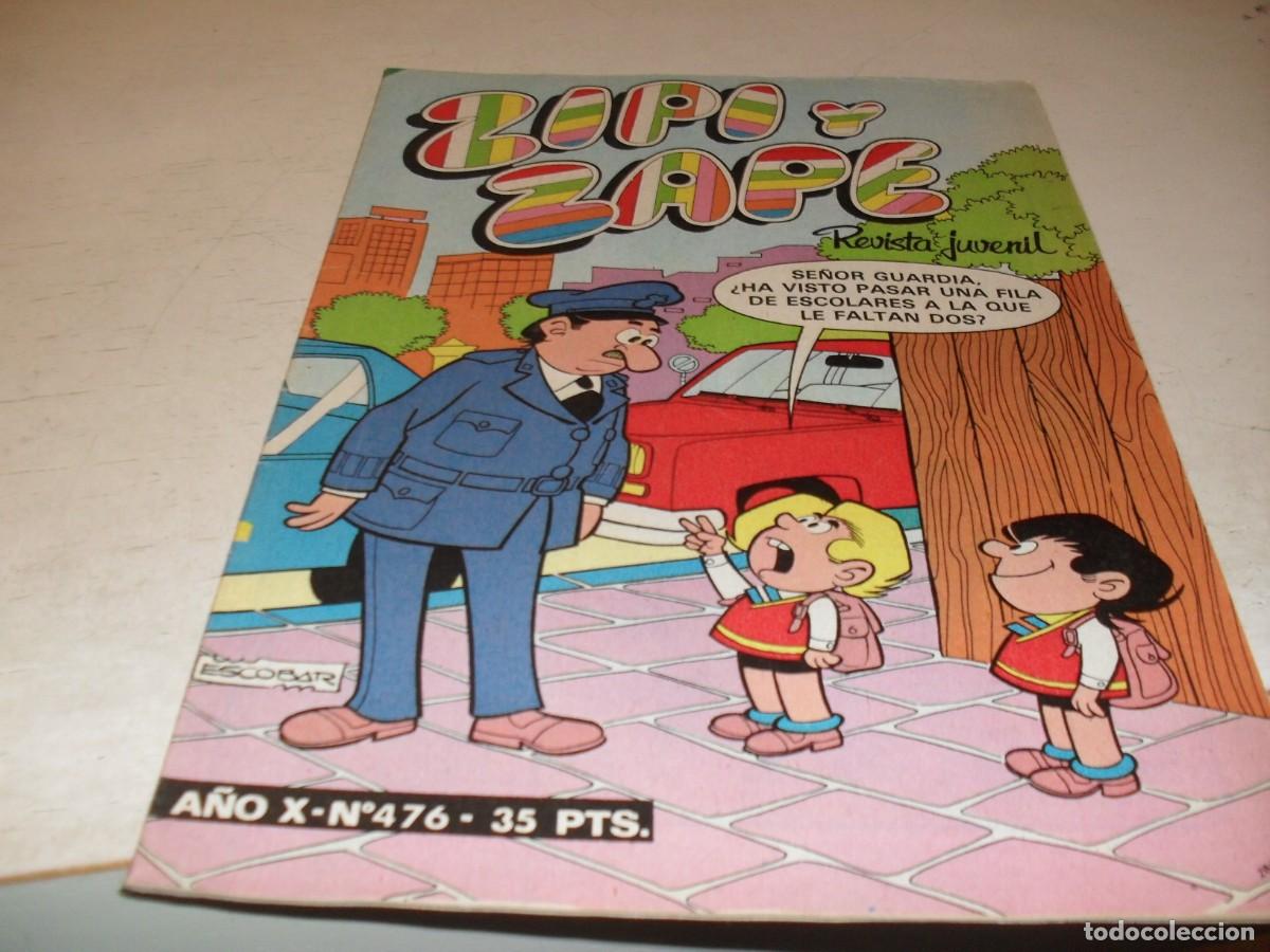 Tebeos: ZIPI Y ZAPE N&ordm; 476,DE 673,BRUGUERA,1972