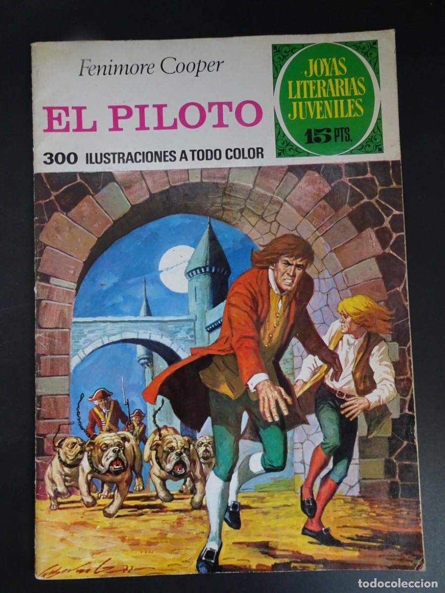 Tebeos: JOYAS LITERARIAS JUVENILES , N&ordm; 57 EL PILOTO, VER FOTOS