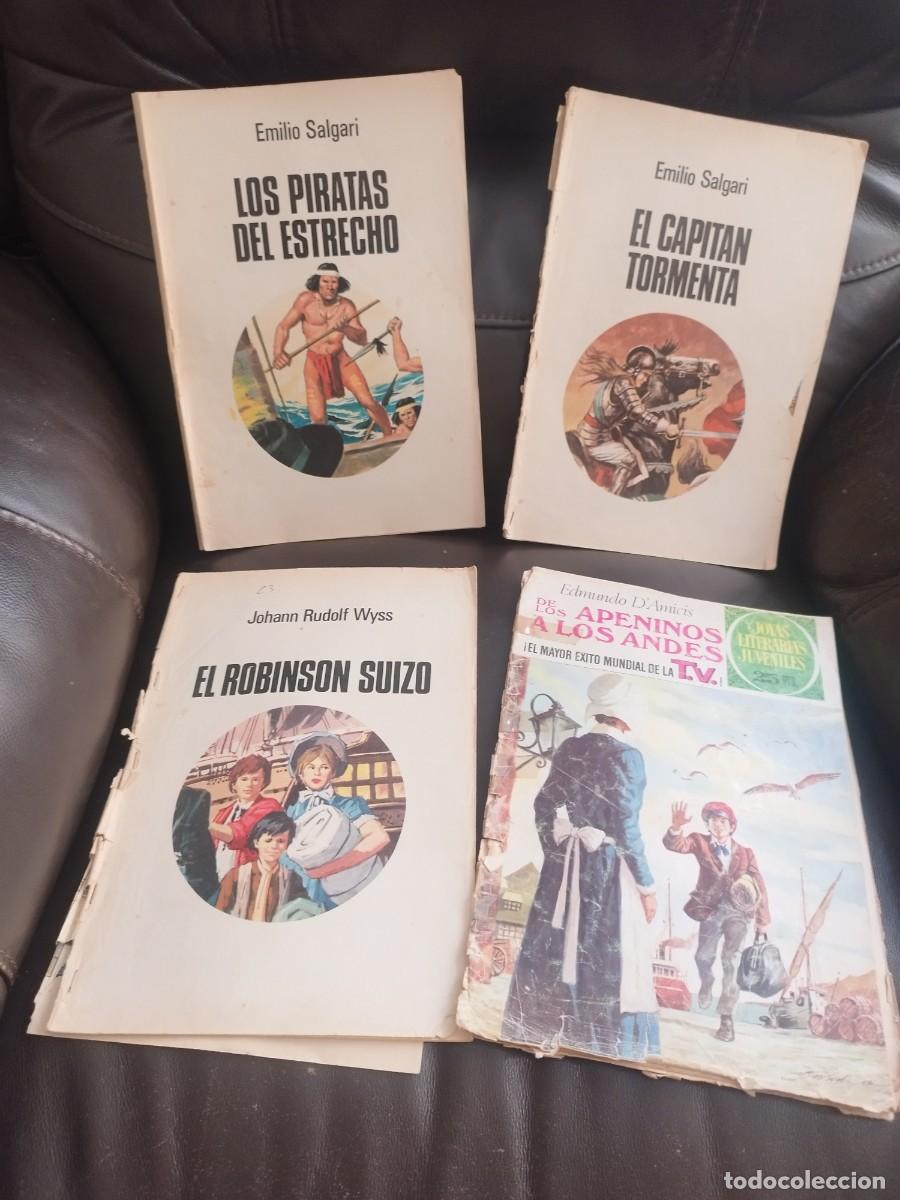 Livros de Banda Desenhada: Lote de 4 joyas literarias juveniles. En el estado que se ve en las fotos.