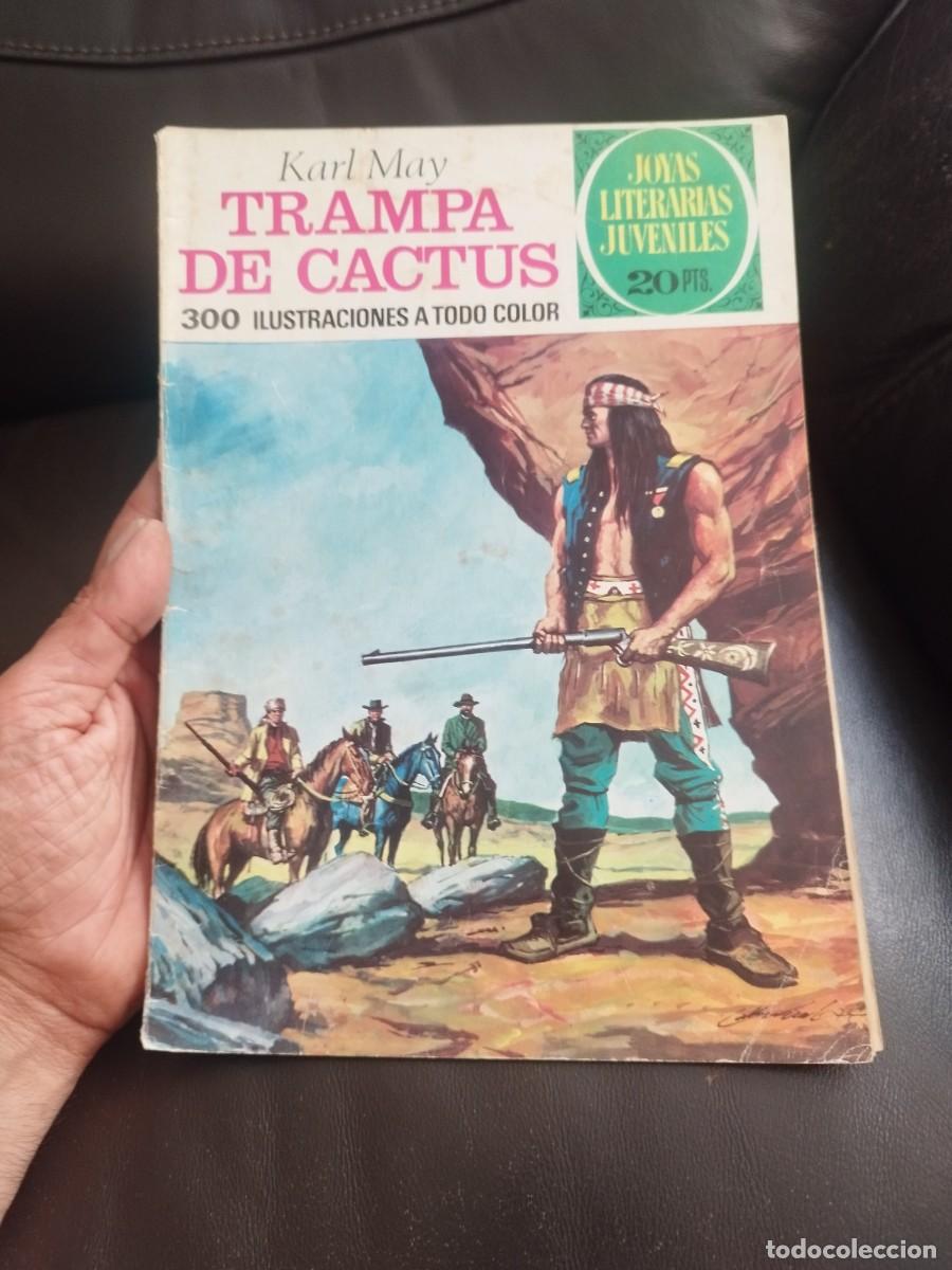 Tebeos: Comic joyas literarias juveniles N&ordm; 122. Trampa de Cactus Karl May.