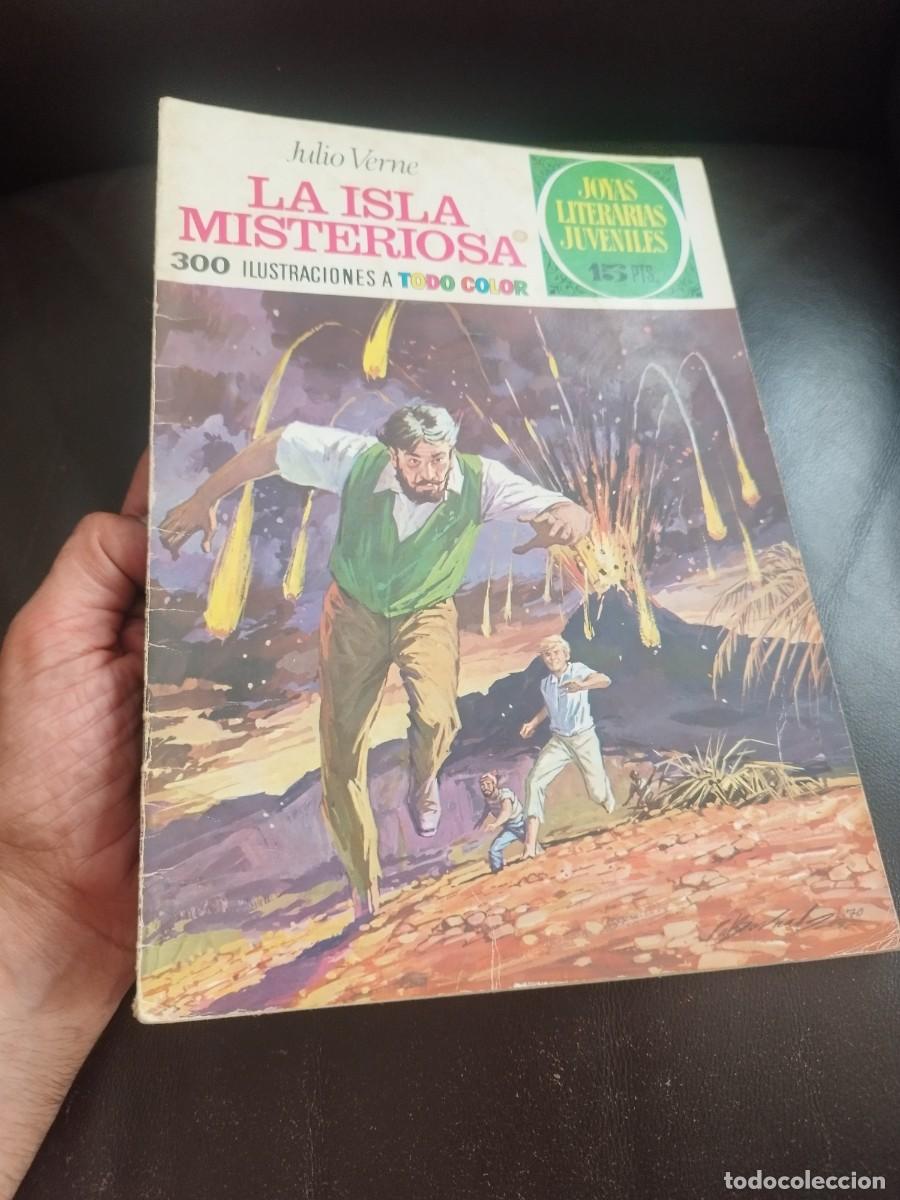 Comics: Comic joyas literarias juveniles N&ordm; 13. La isla misteriosa Julio Verne.