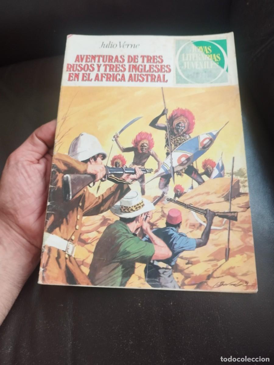Comics: Comic joyas literarias juveniles N&ordm; 28. Aventuras de tres rusos y tres ingleses en el &Aacute;frica Austral