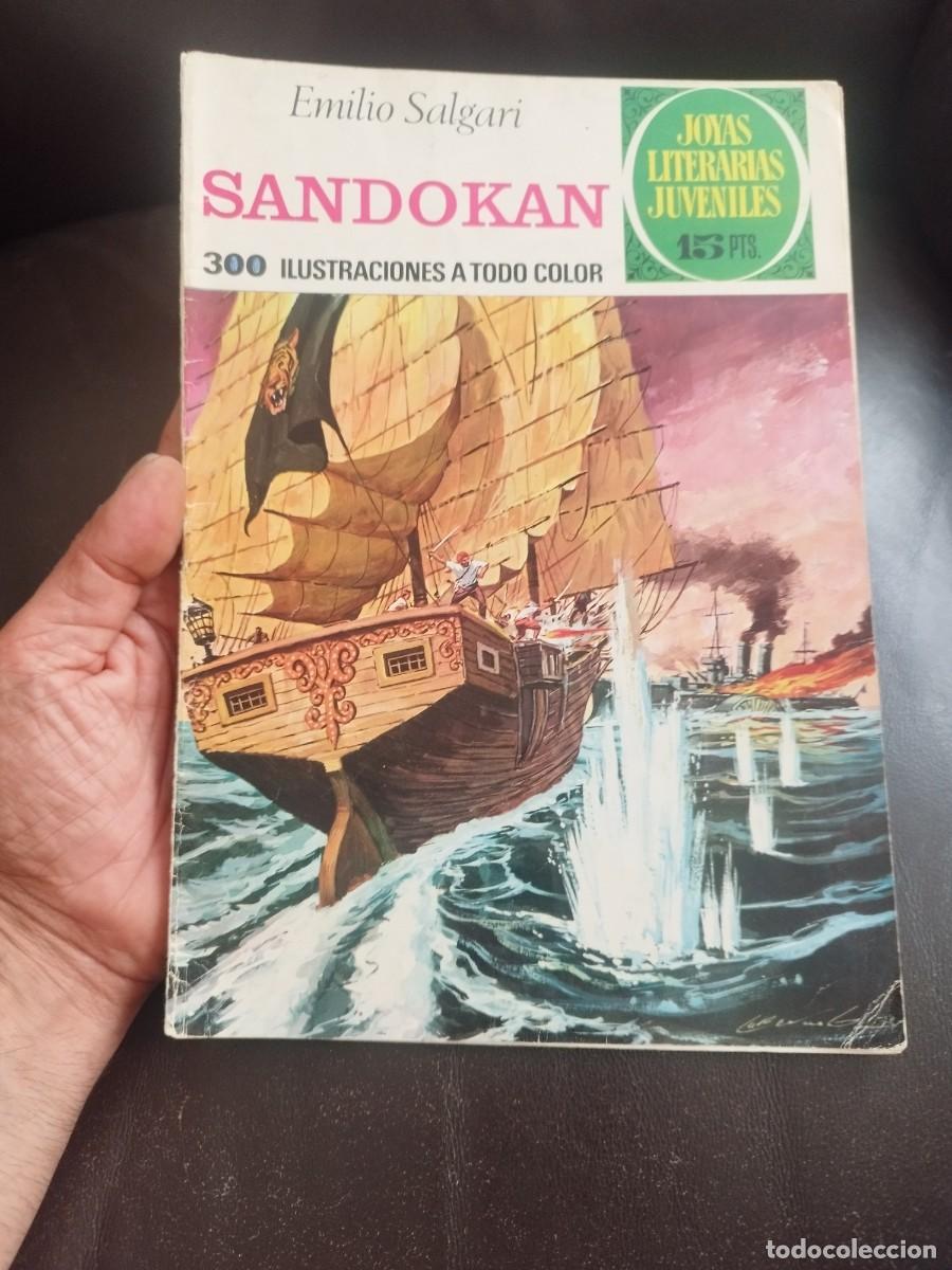 Livros de Banda Desenhada: Comic joyas literarias juveniles N&ordm; 52. Sandokan, Emilio Salgari.