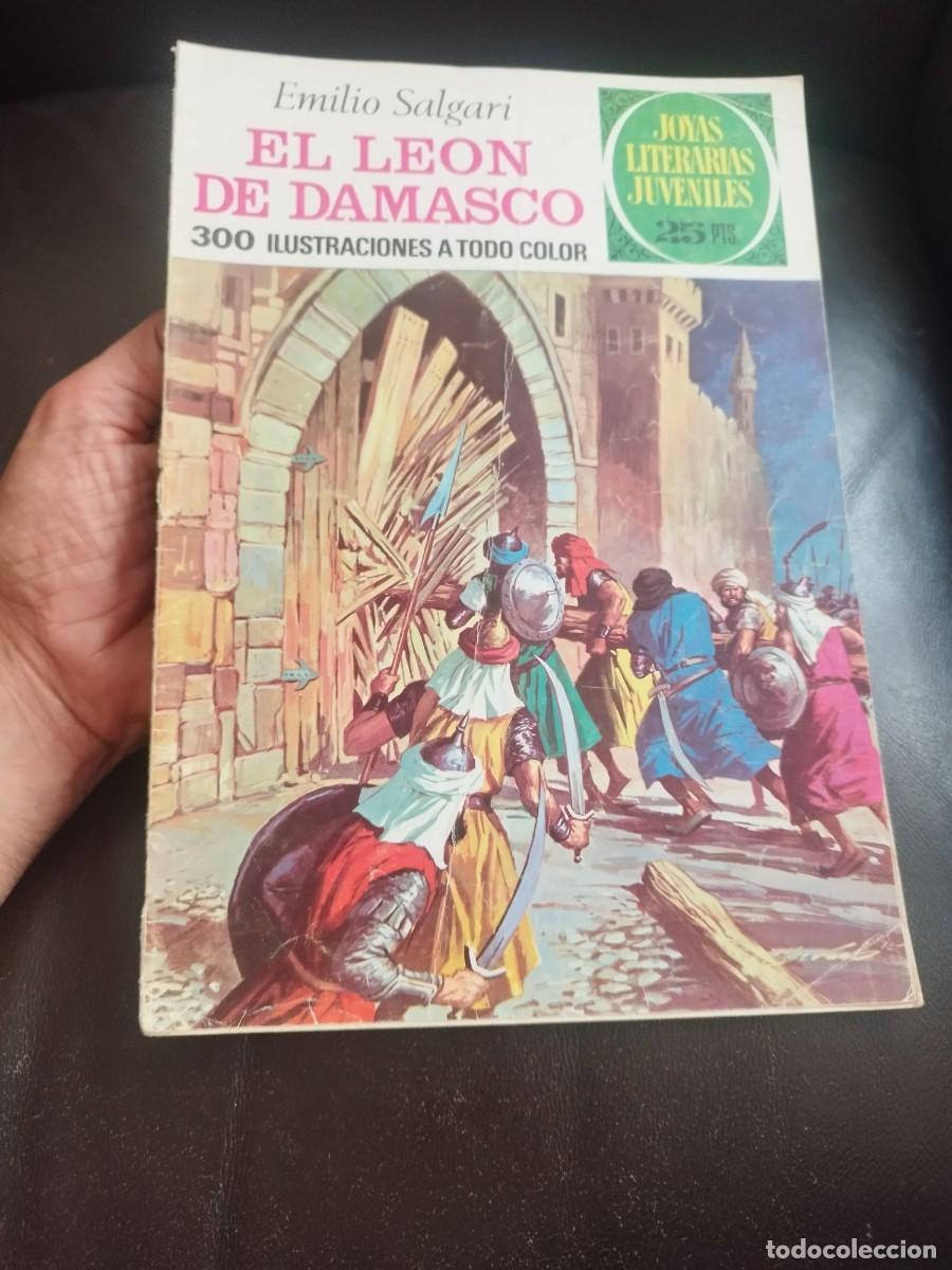 BDs: Comic joyas literarias juveniles N&ordm; 68. El Le&oacute;n de Damasco, Emilio Salgari.