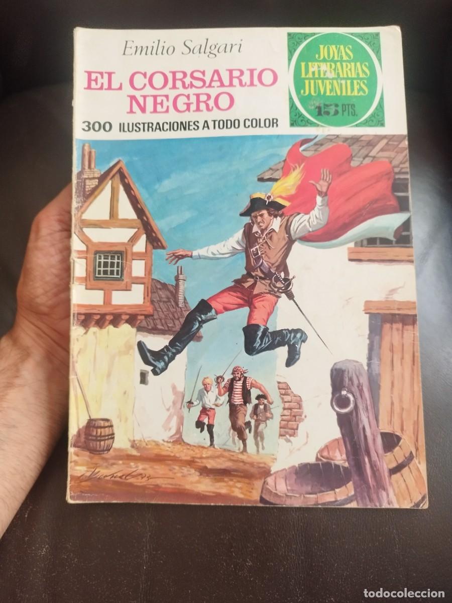 BDs: Comic joyas literarias juveniles N&ordm; 95. El Corsario Negro de Emilio Salgari.