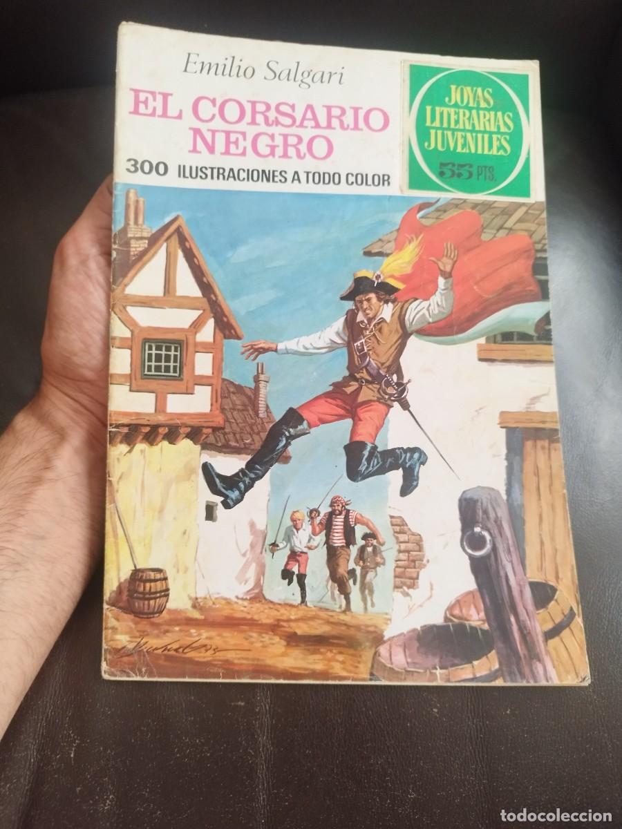 Giornalini: Comic joyas literarias juveniles N&ordm; 95. El Corsario Negro por Emilio Salgari.