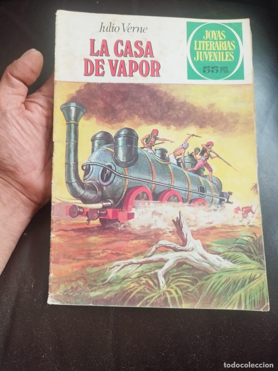 Giornalini: Comic joyas literarias juveniles N&ordm; 134 &rdquo;La Casa de Vapor por Julio Verne..