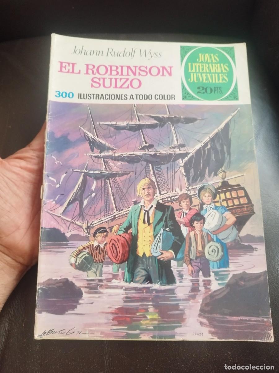 Giornalini: Comic joyas literarias juveniles N&ordm; 23 El Robinson Suizo de Johann David Wyss.