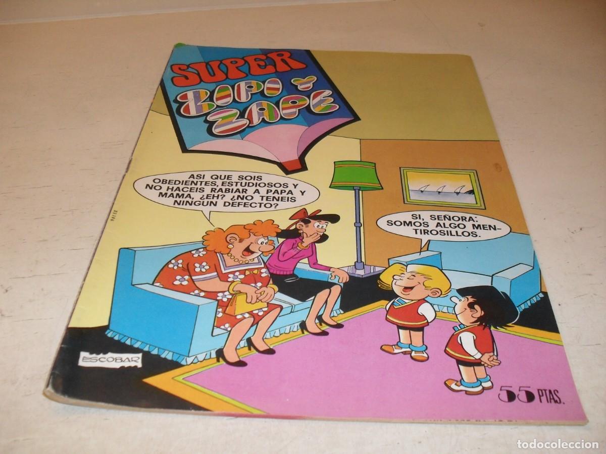 Tebeos: SUPER ZIPI Y ZAPE N&ordm; 90,CON POSTER DE BENITO BONIATO,DE 153,BRUGUERA,1973