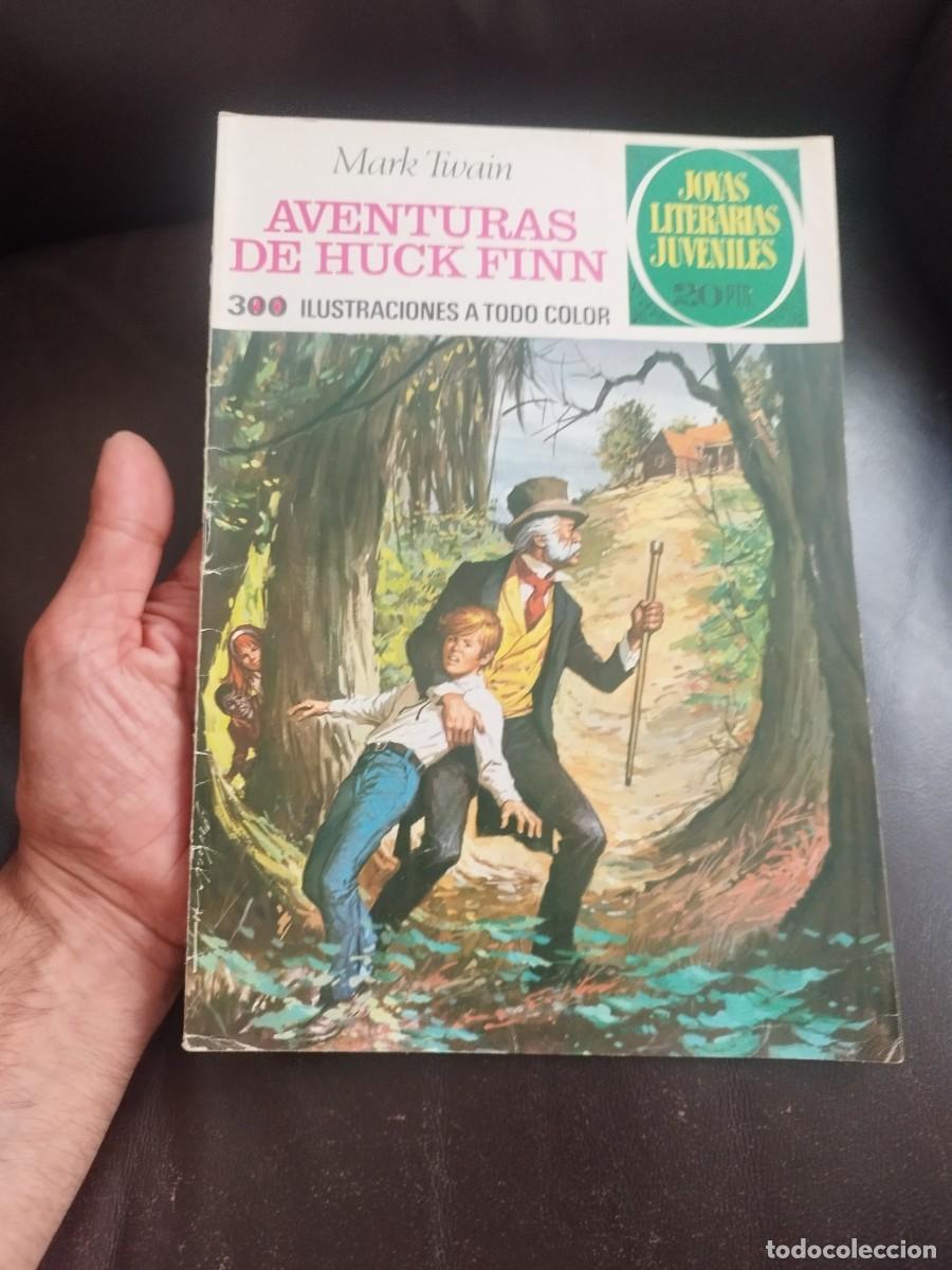 Comics: Comic joyas literarias juveniles N&ordm; 40 Aventuras de Huck Finn. Mark Twain.