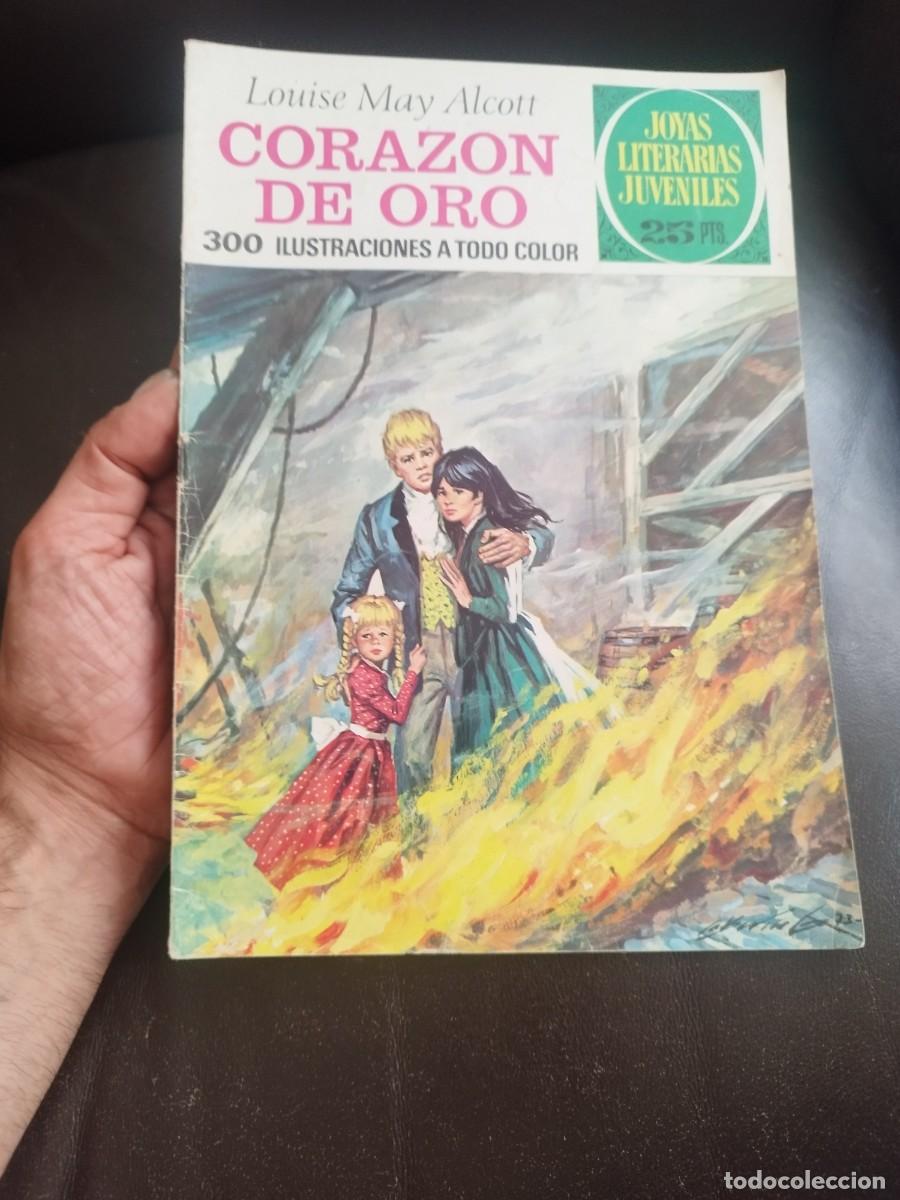 Tebeos: Comic joyas literarias juveniles N&ordm; 112 Coraz&oacute;n de Oro por Louise May Alcott.