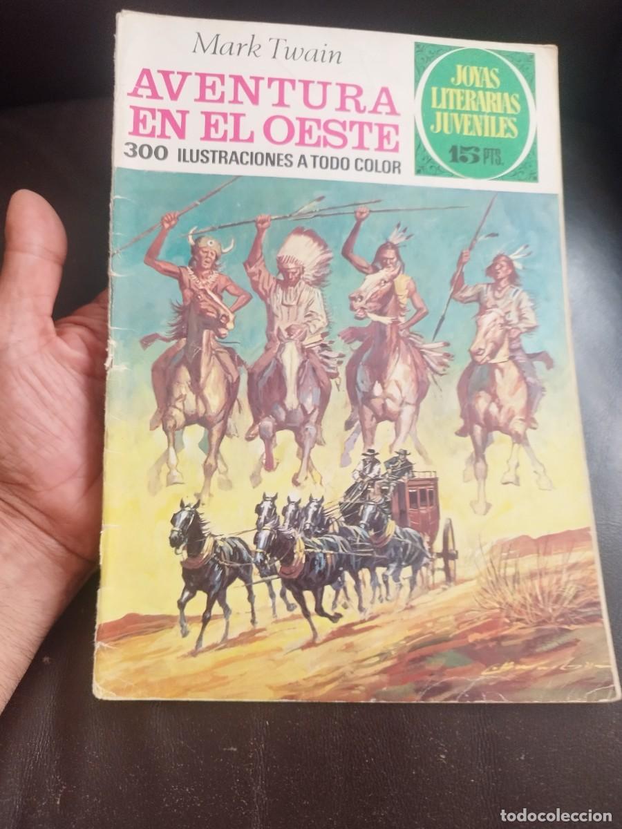 Tebeos: Comic joyas literarias juveniles N&ordm; 58 aventura en el oeste, Mark Twain.