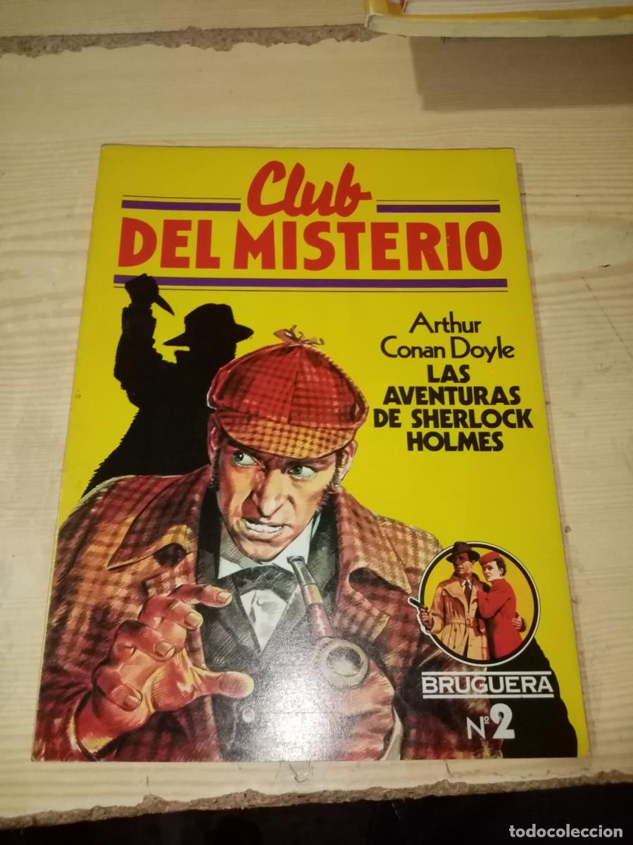 Tebeos: COMIC. CLUB DEL MISTERIO. EL HOMBRE ENTERRADOLAS AVENTURAS DE SHERLOCK HOME BRUGUERA N&ordf; 2 EST34B3