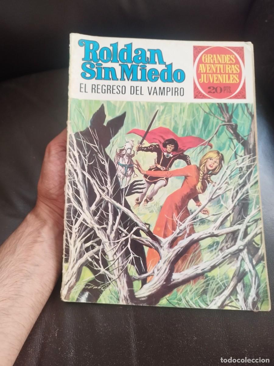 Tebeos: Comic joyas literarias juveniles N&ordm; 63 Rold&aacute;n sin Miedo, El Regreso del Vampiro. V&iacute;ctor Mora, Adolfo