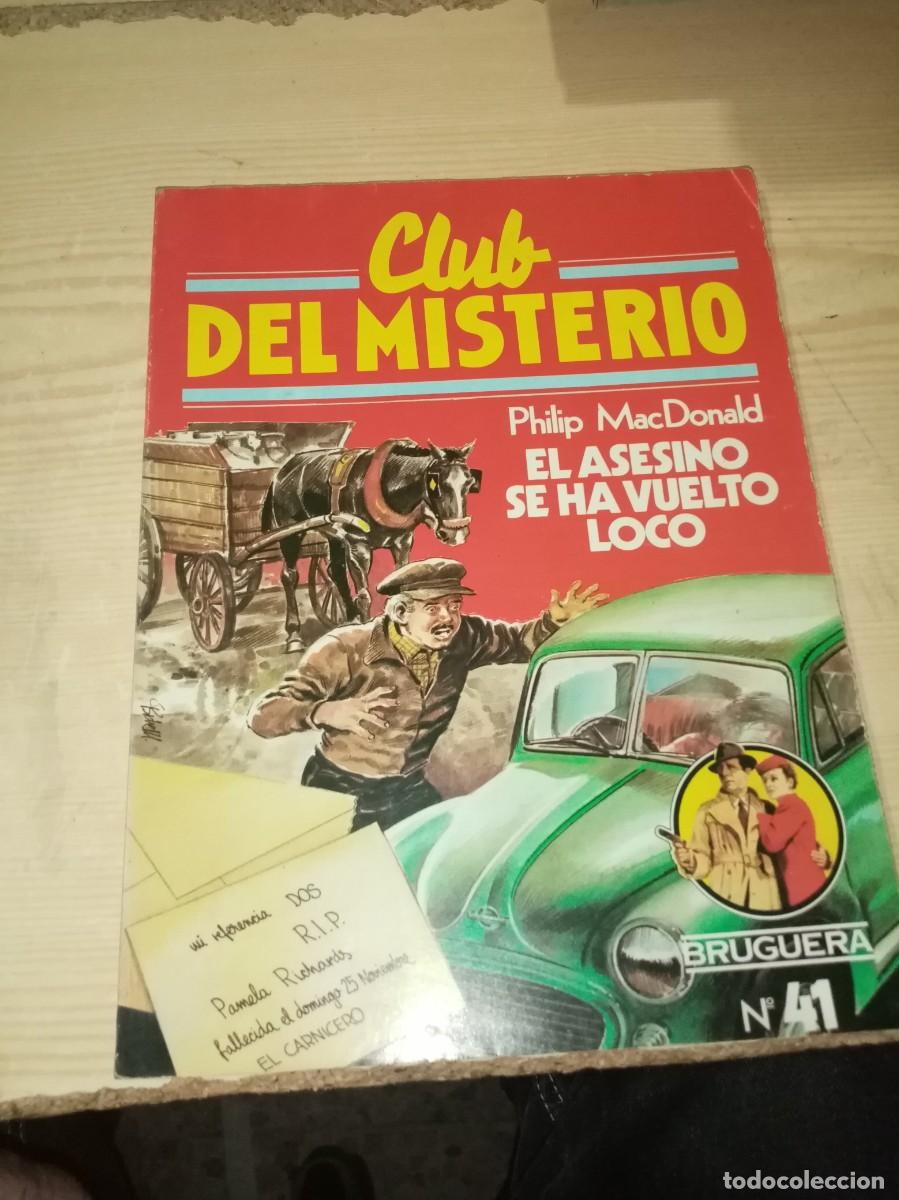 Tebeos: COMIC. CLUB DEL MISTERIO. eEL ASESINO SE HA VUELTO LOCO . BRUGUERA N&ordf; 41. EST3RB3