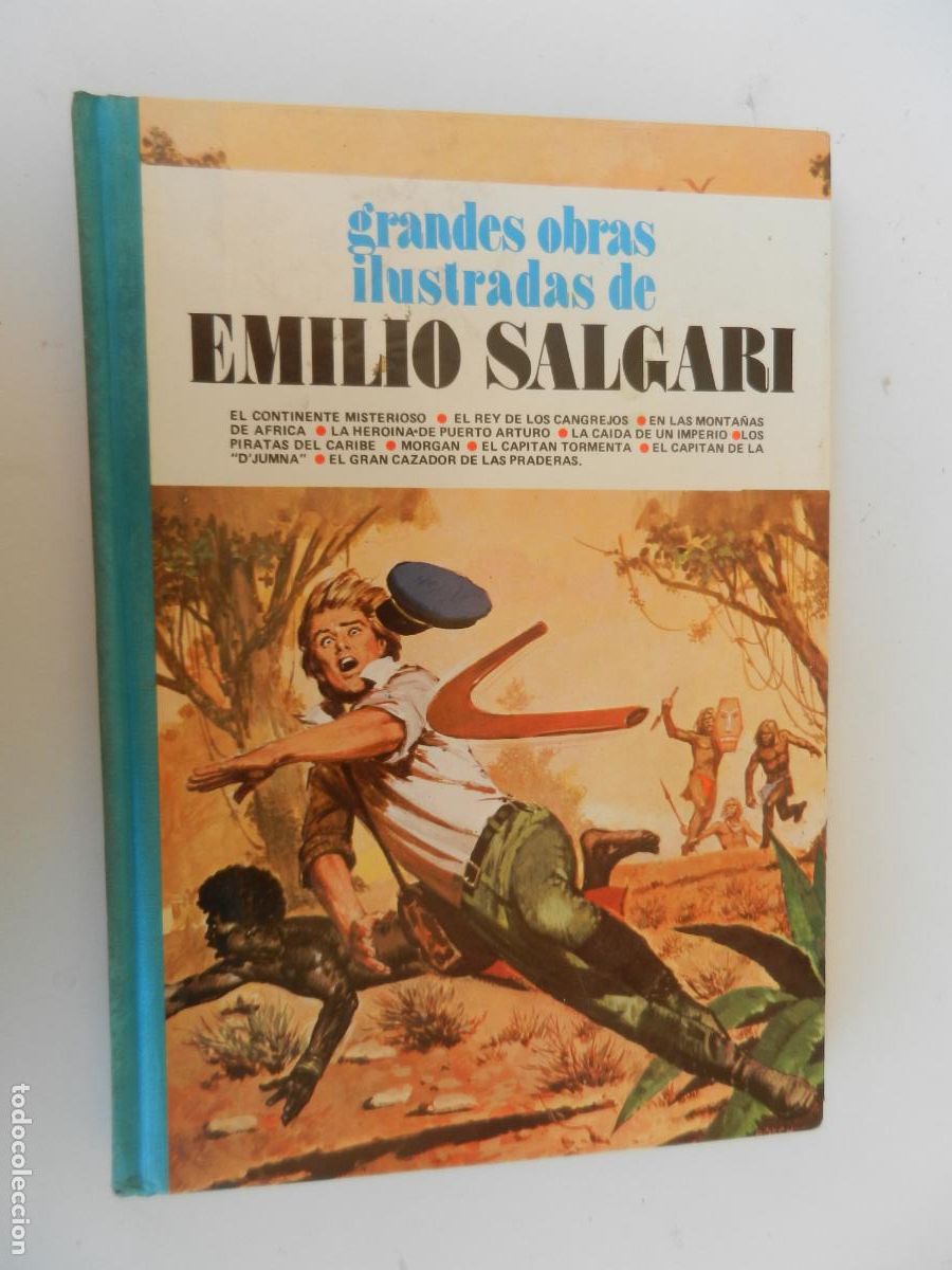 Tebeos: EMILIO SALGARI - GRANDES OBRAS TOMO 9 - BRUGUERA -1&ordf; EDC 1981