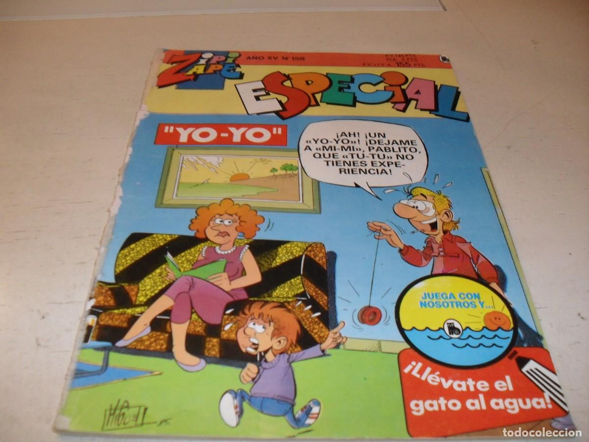 Tebeos: ZIPI Y ZAPE ESPECIAL N&ordm; 158,YO-YO&iexcl;&iexcl;,DE 167,BRUGUERA,1978