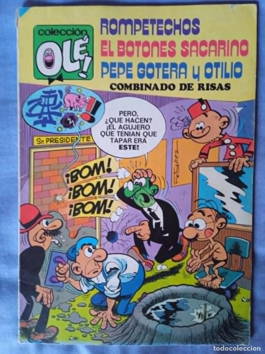 Tebeos: ROMPETECHOS EL BOTONES SACARINO PEPE GOTERA Y OTILIO - COMBINADO DE RISAS