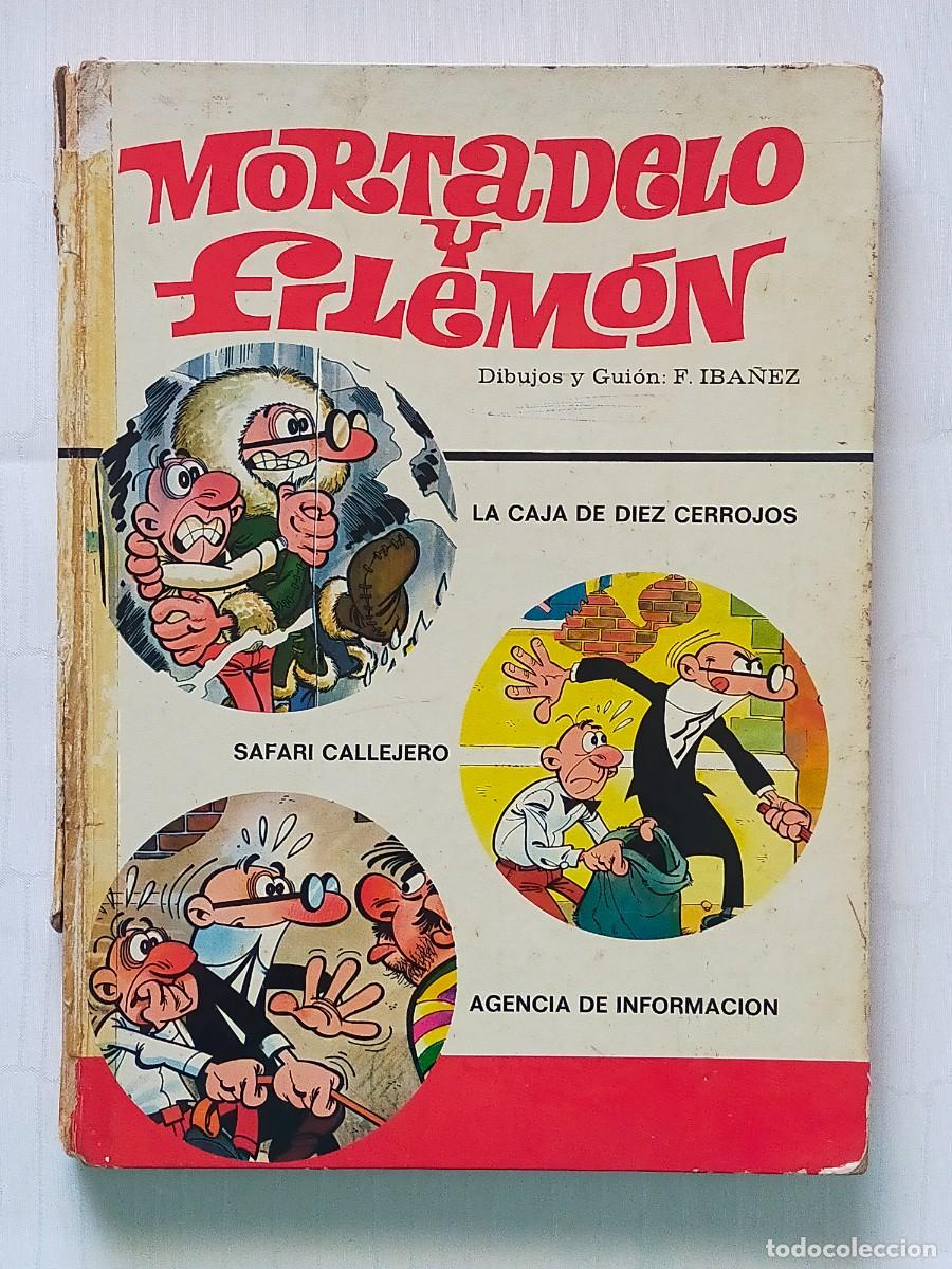 Tebeos: MORTADELO Y FILEMON con 3 Aventuras largas completas - Circulo de Lectores 1972