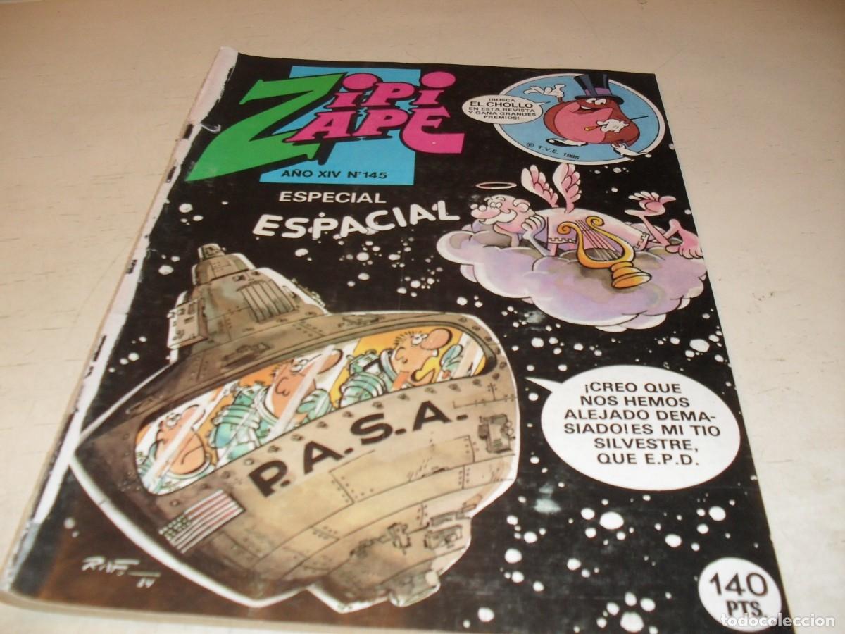 Tebeos: ZIPI Y ZAPE ESPECIAL N&ordm; 145,ESPACIAL,CON OZZ,EL EXTRATERRESTRE,DE IPC,DE 167,BRUGUERA,1978
