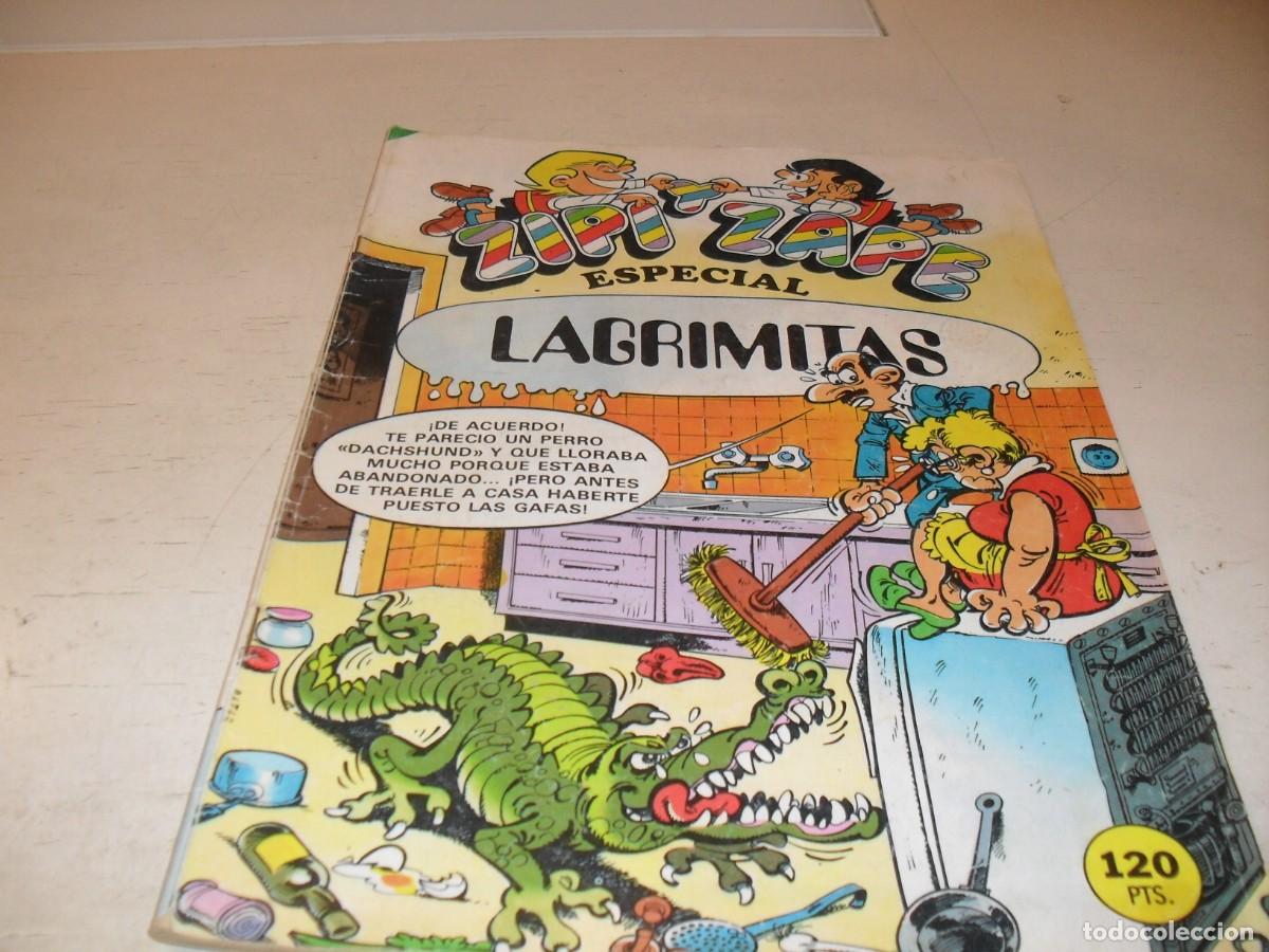 Tebeos: ZIPI Y ZAPE ESPECIAL N&ordm; 134,LAGRIMITAS,CON NUNCA TE RINDAS,DE IPC,DE 167,BRUGUERA,1978