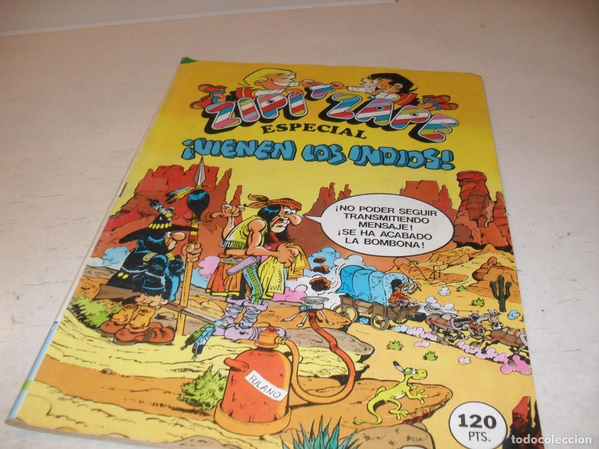 Tebeos: ZIPI Y ZAPE ESPECIAL N&ordm; 131,QUE VIENEN LOS INDIOS&iexcl;&iexcl;,DE 167,BRUGUERA,1978