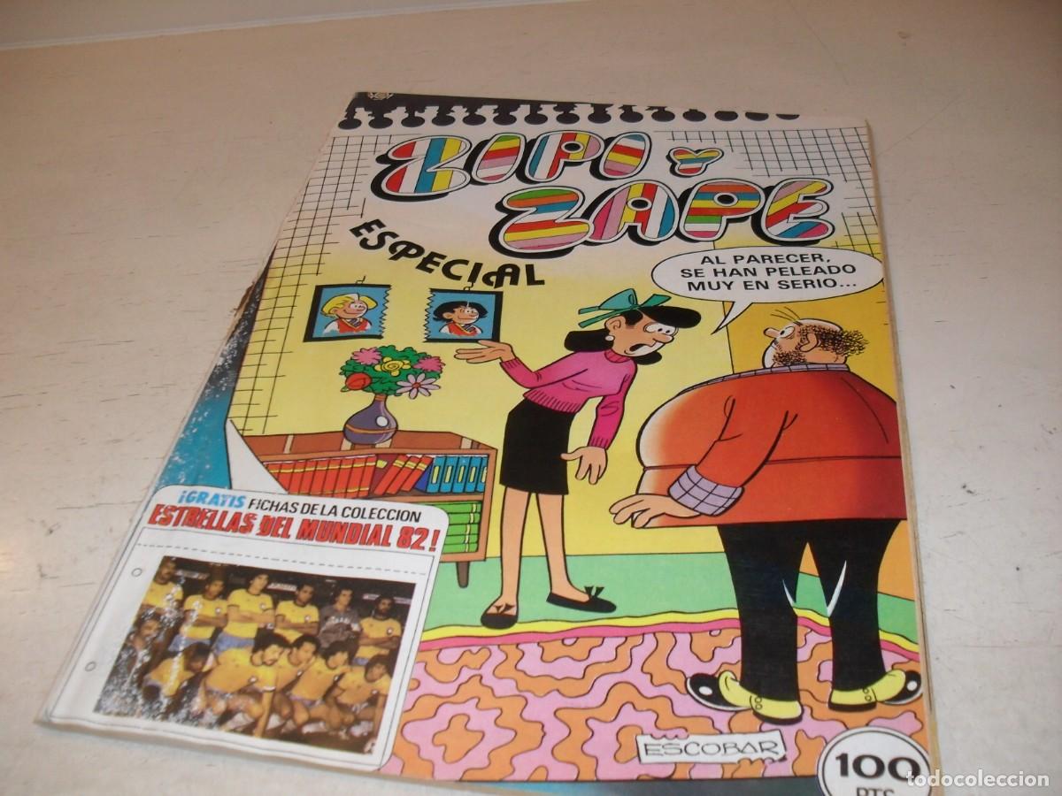 Tebeos: ZIPI Y ZAPE ESPECIAL,N&ordm; 100,SIN LAS FICHAS MUNDIAL 82,DE 167,BRUGUERA,1978