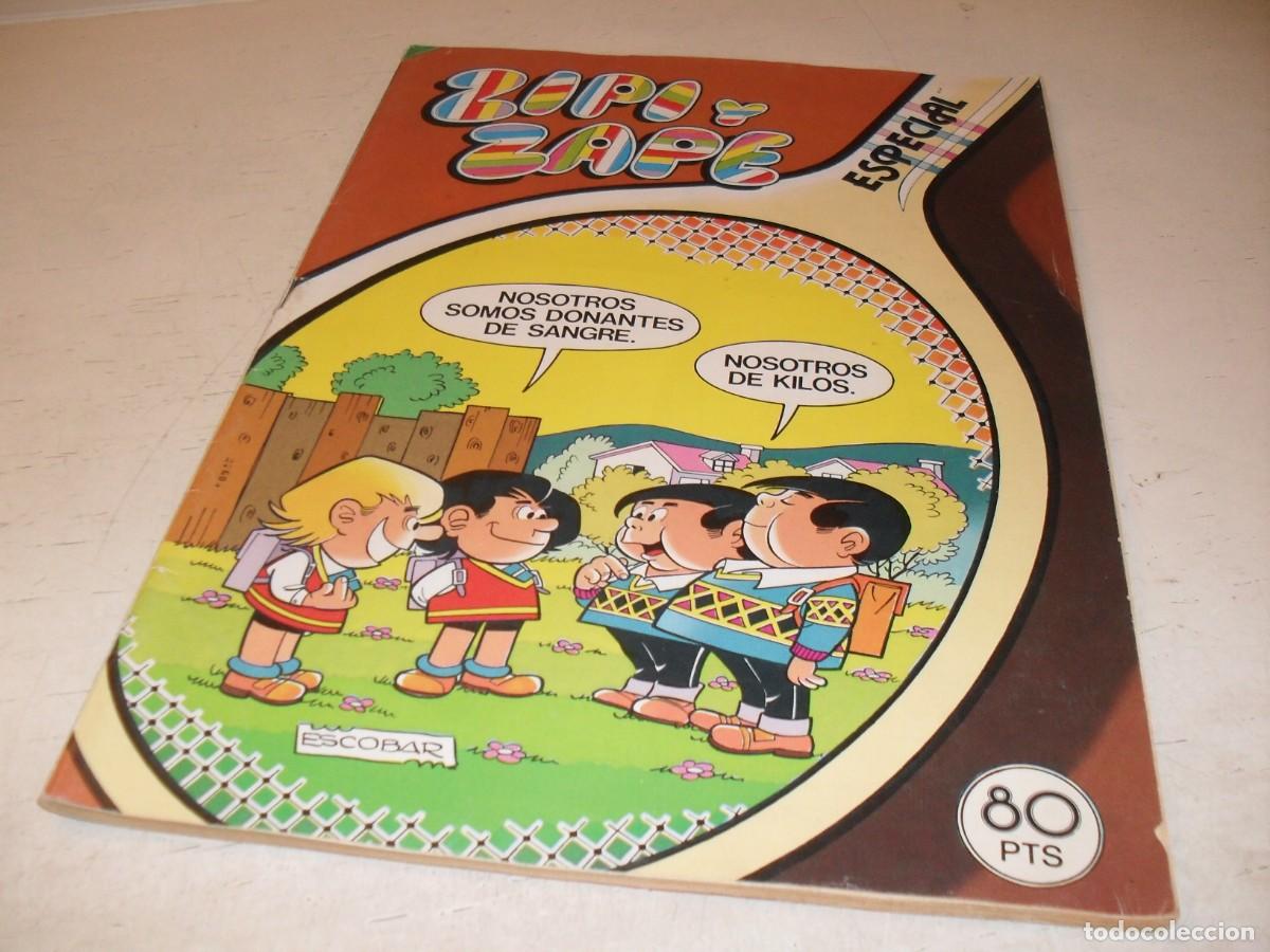 Tebeos: ZIPI Y ZAPE ESPECIAL,N&ordm; 74,CON POSTER DE ZIPI,DE 167,BRUGUERA,1978