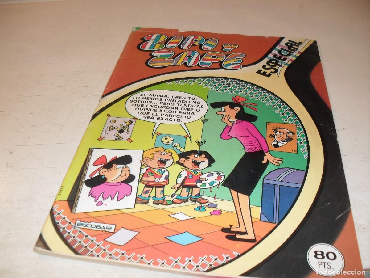 Tebeos: ZIPI Y ZAPE ESPECIAL,N&ordm; 66,CON EL TRAJE INVISIBLE,DE ANDERSEN,DE 167,BRUGUERA,1978