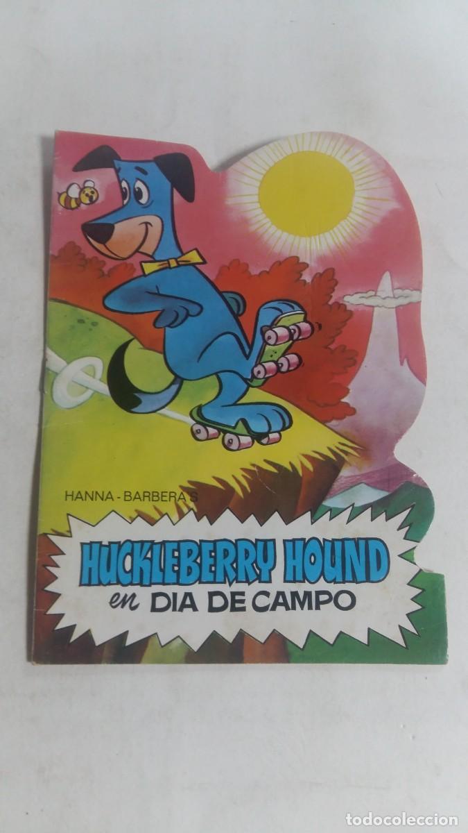 Tebeos: Troquelados Tele Color, Huckleberry Hound en D&iacute;a de Campo, Hanna-Barbera, Ed. Bruguera